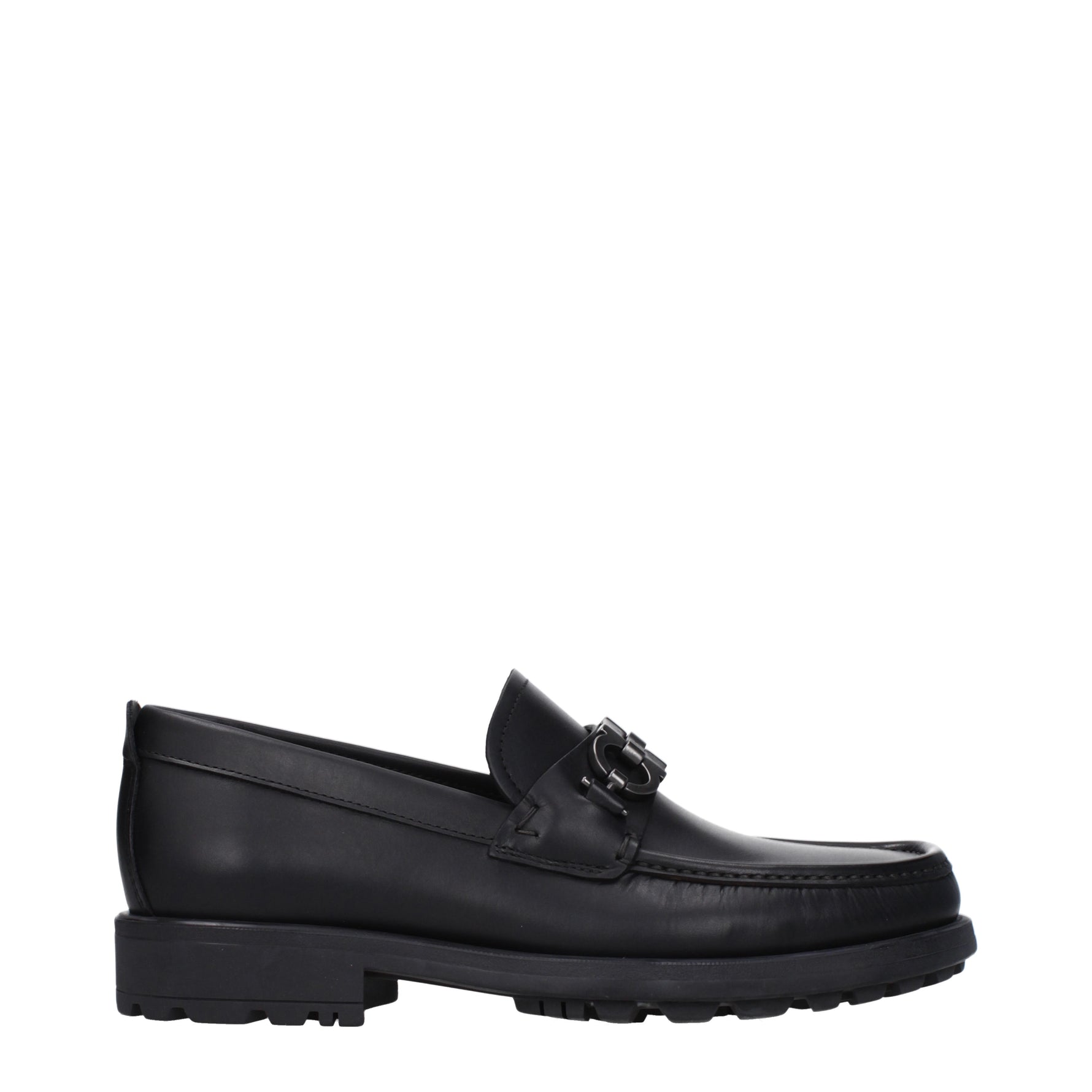 Salvatore Ferragamo Mocassins Homme Cuir Noir B-Exit – B-Exit