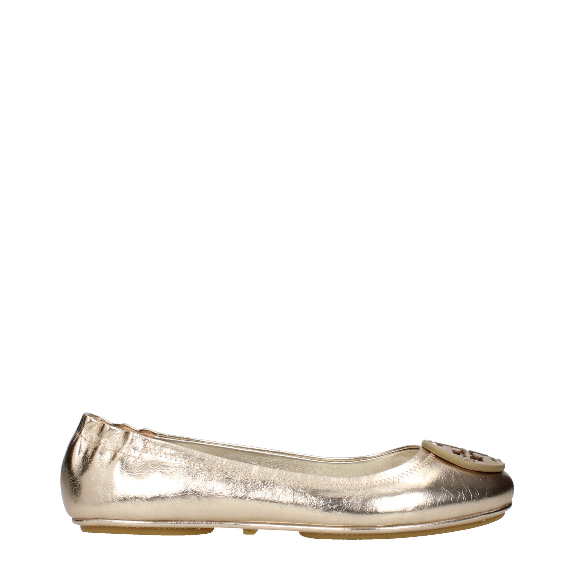 Tory Burch Ballet Flats Women Leather Gold B-Exit – B-Exit top