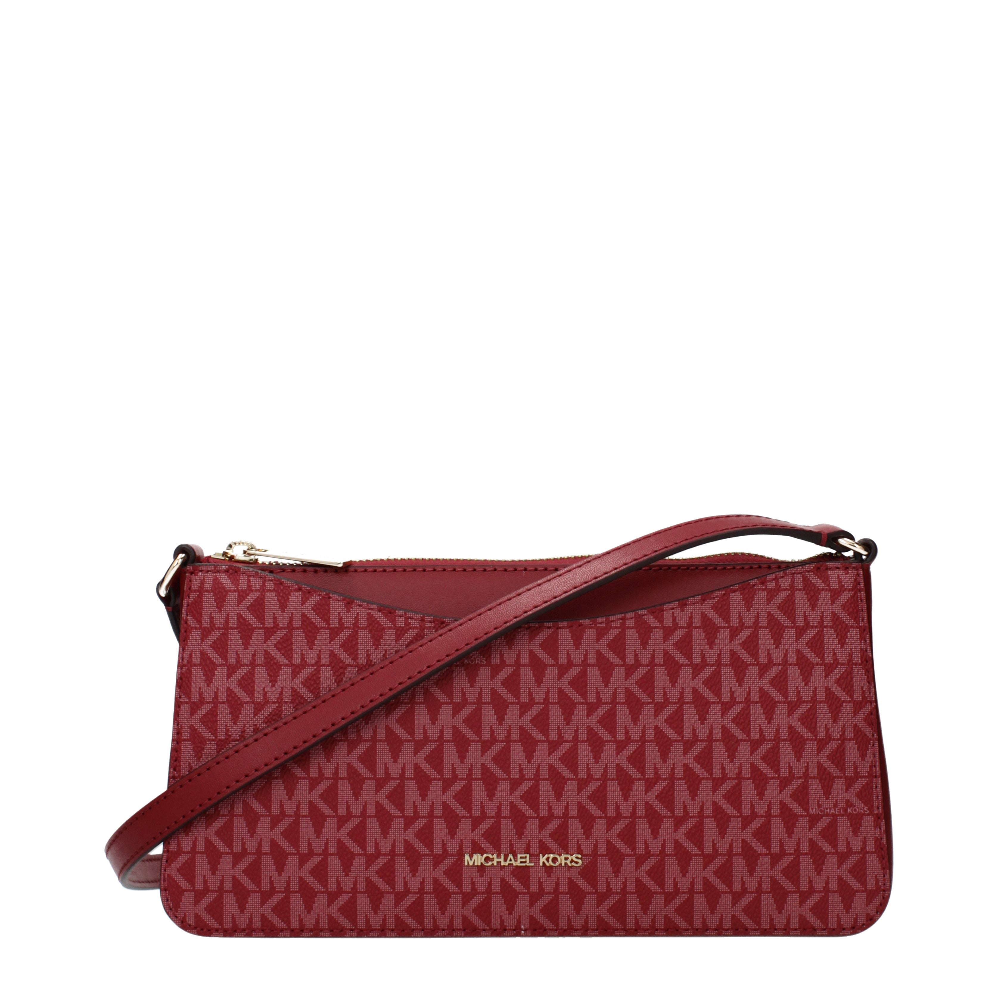 Michael Kors Crossbody Bags Women Fabric Red/Cherry | B-Exit – B-Exit ...