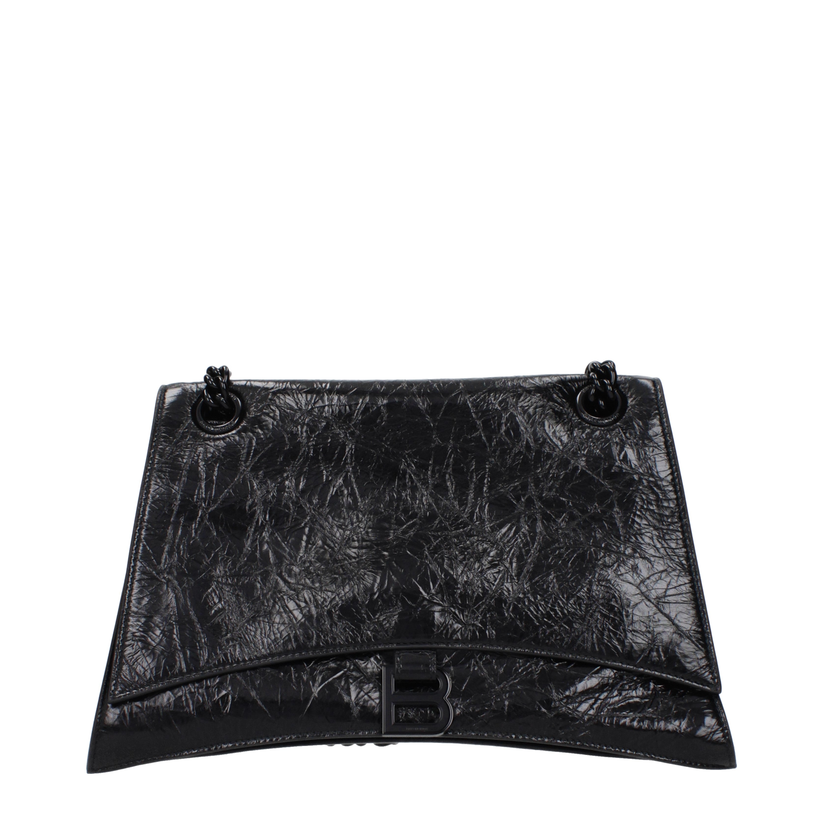 Balenciaga Shoulder Bags Women Leather Black | B-Exit – B-Exit top