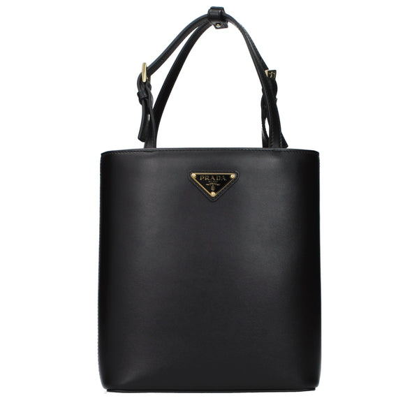 Prada ハンドバッグ 女性 皮革 黒 | B-Exit – B-Exit top shop online