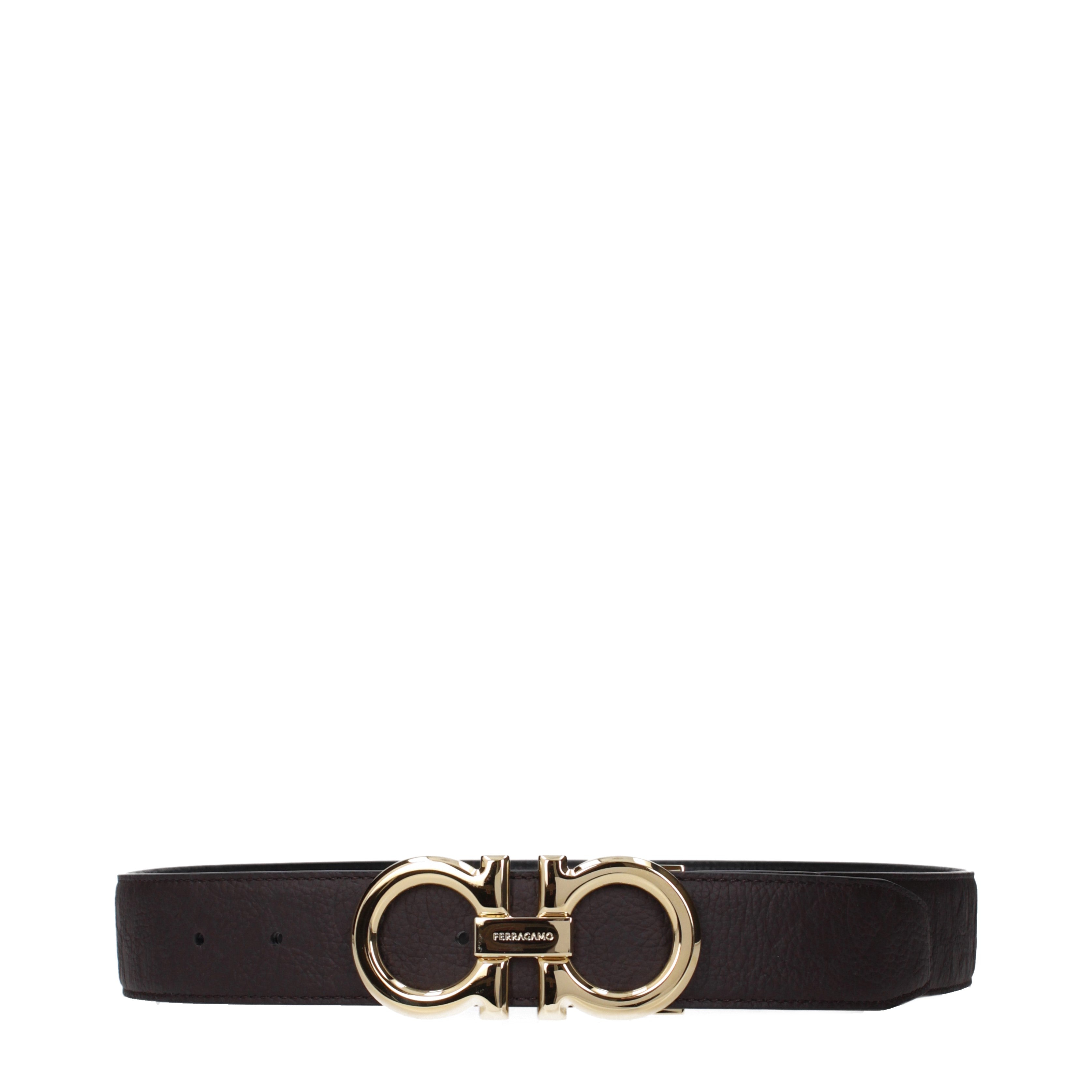 Salvatore Ferragamo ベルト 男性 皮革 茶/黒 | B-Exit – B-Exit top