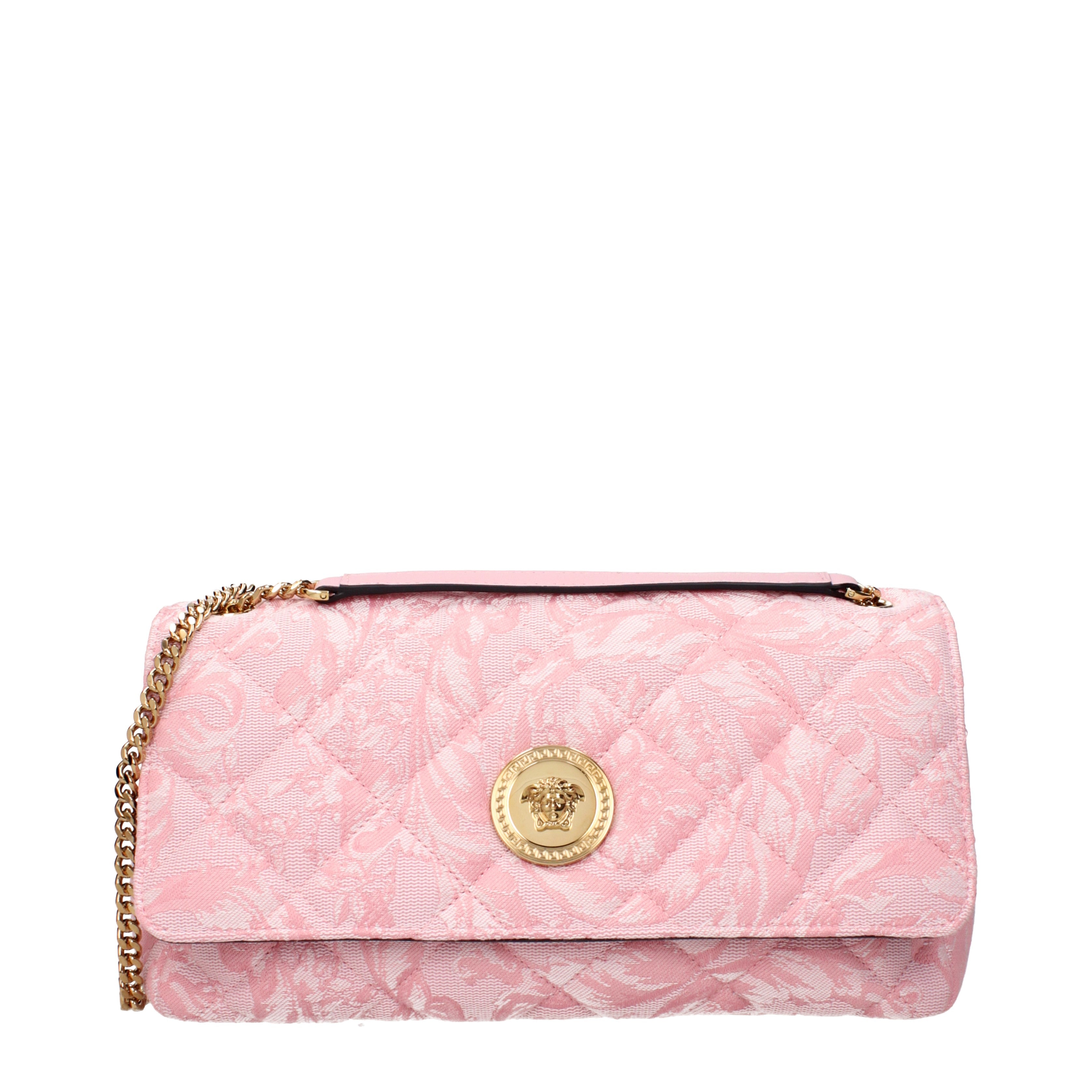 Versace ショルダーバッグ 女性 ファブリック ピンク | B-Exit – B