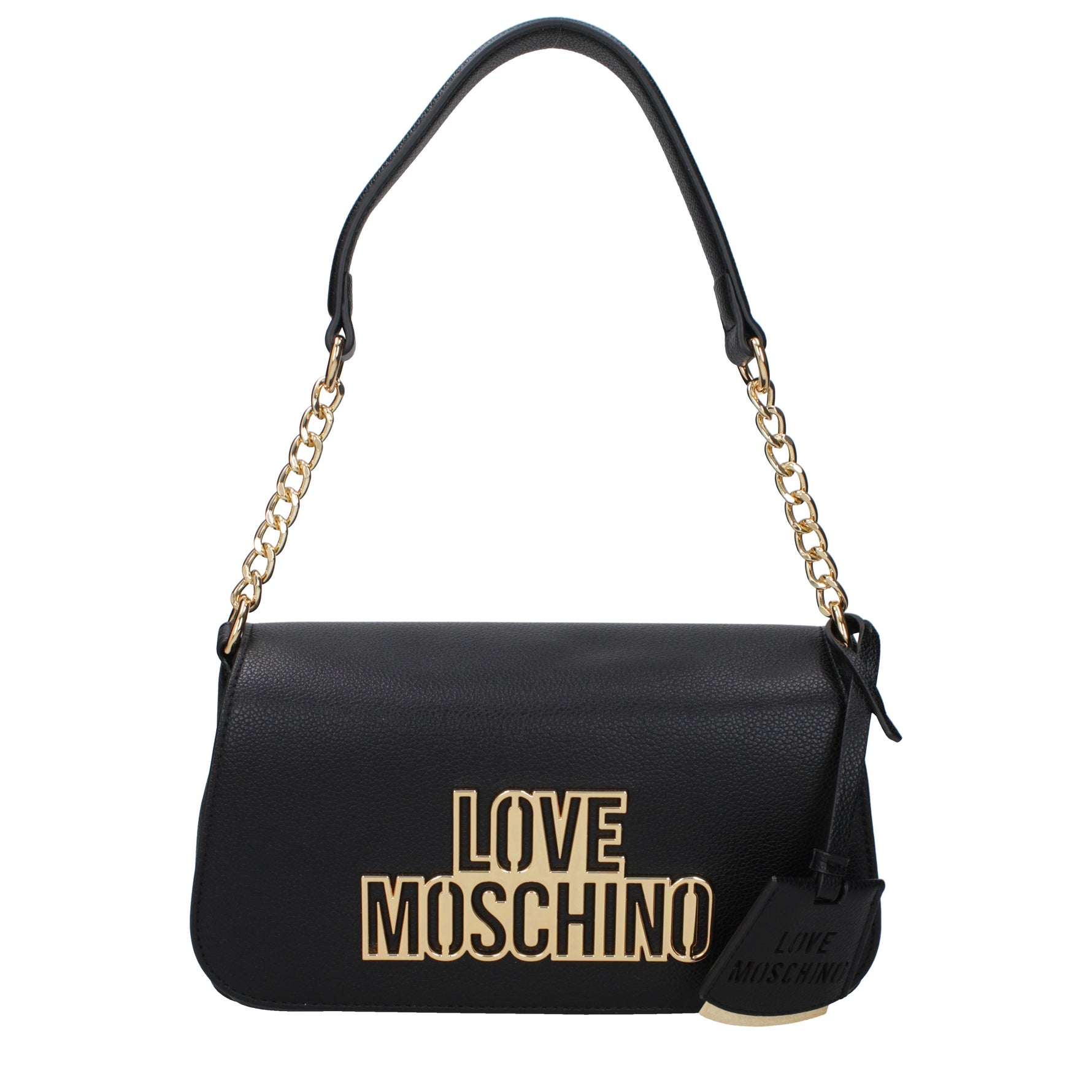 Love Moschino Schultertaschen Damen Polyurethan Schwarz B-Exit