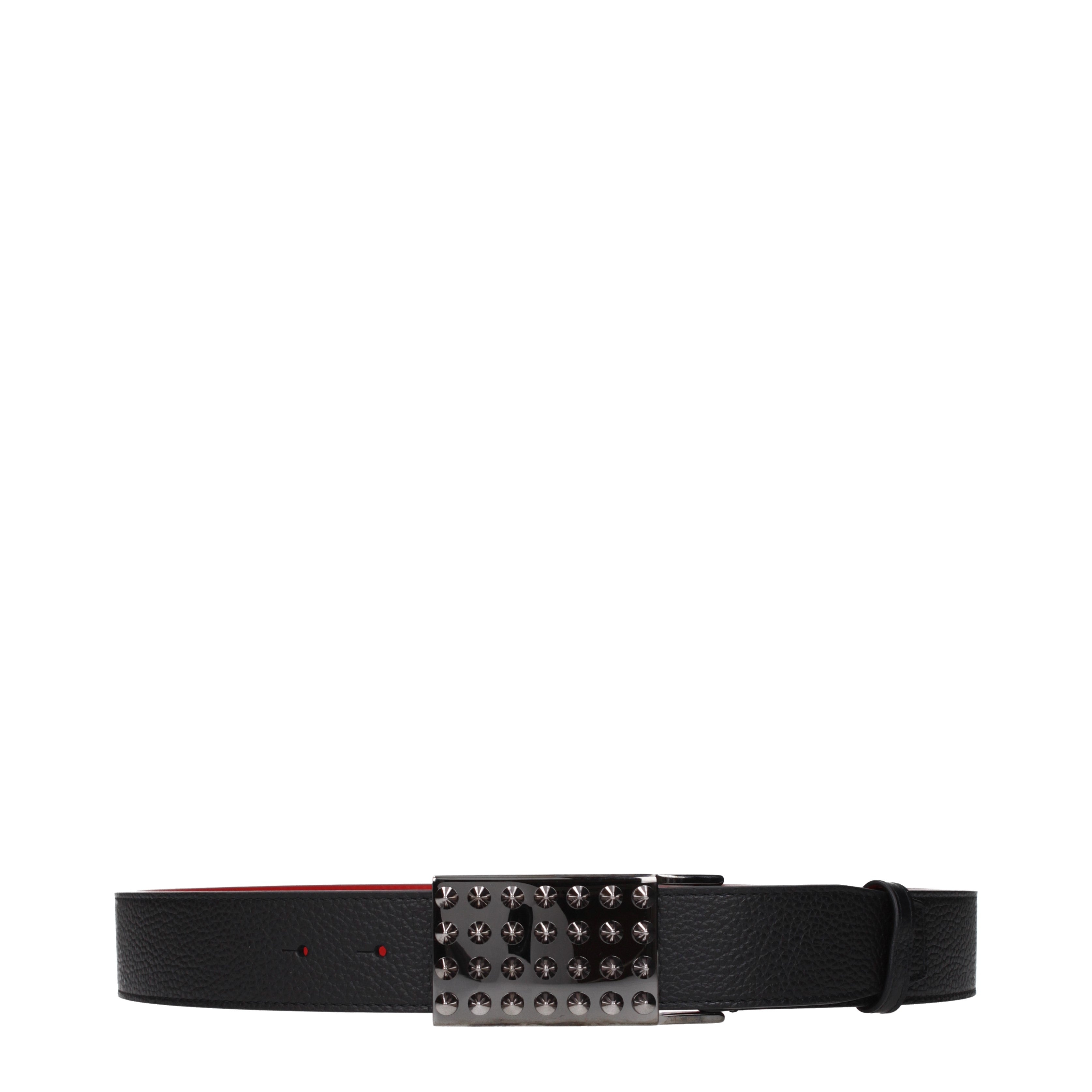 Louboutin ベルト 男性 皮革 黒 | B-Exit – B-Exit top shop online