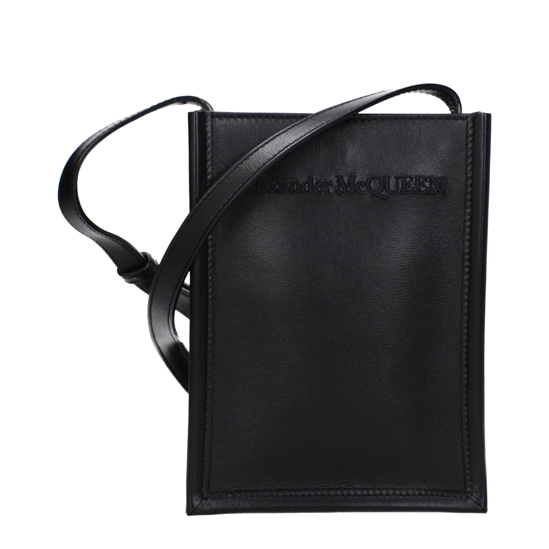 Leather Handbag Alexander Mcqueen Messenger Bag Alexander Mcqueen