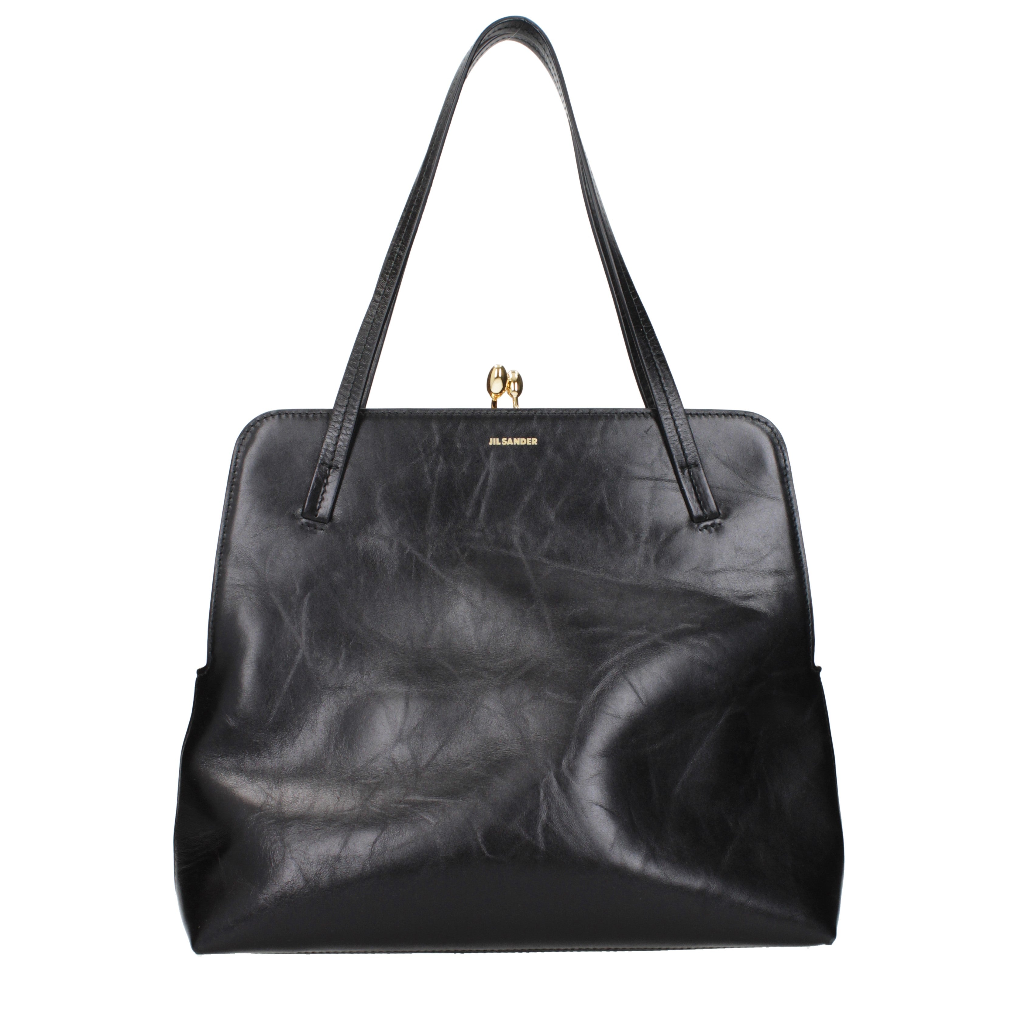 Jil Sander Shoulder Bags Women Leather Black | B-Exit – B-Exit top