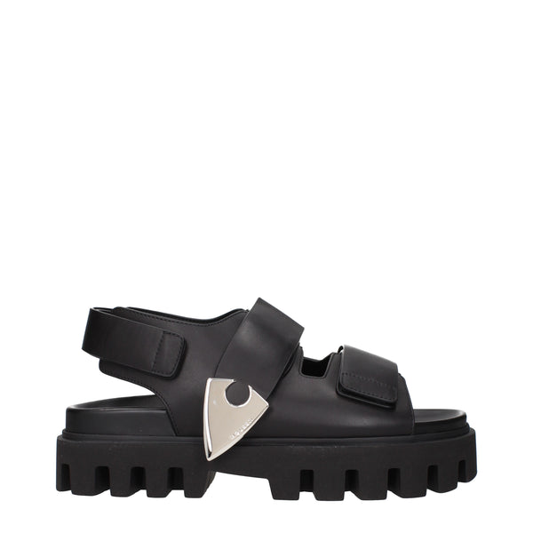 Alexander McQueen　アレキサンダーマックイーン　メンズサンダル黒 ALEXANDER MCQUEEN（アレキサンダーマックイーン）サンダル 黒 サイズ