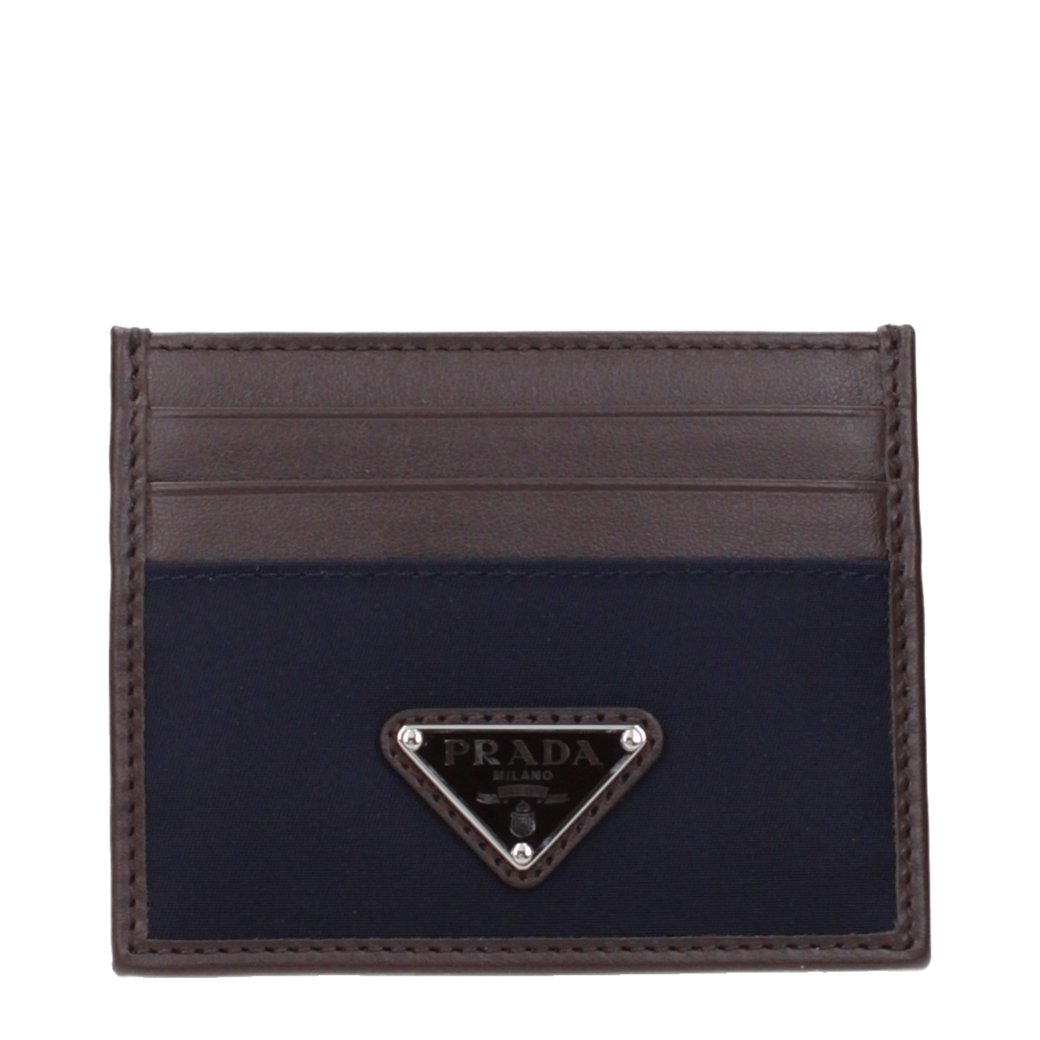 Prada Document Holders Men Fabric Blue/Brown | B-Exit – B-Exit top