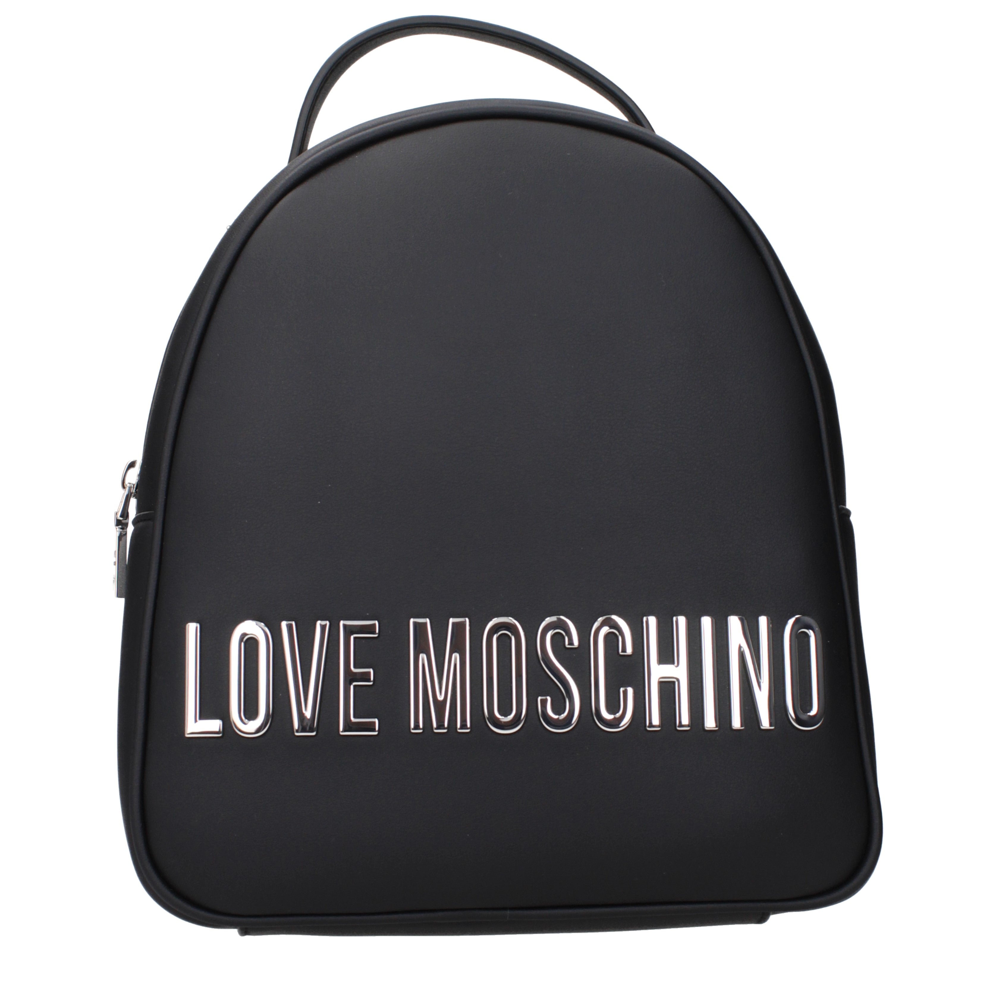 Love Moschino バックパック、バンバッグ 女性 ポリウレタン 黒