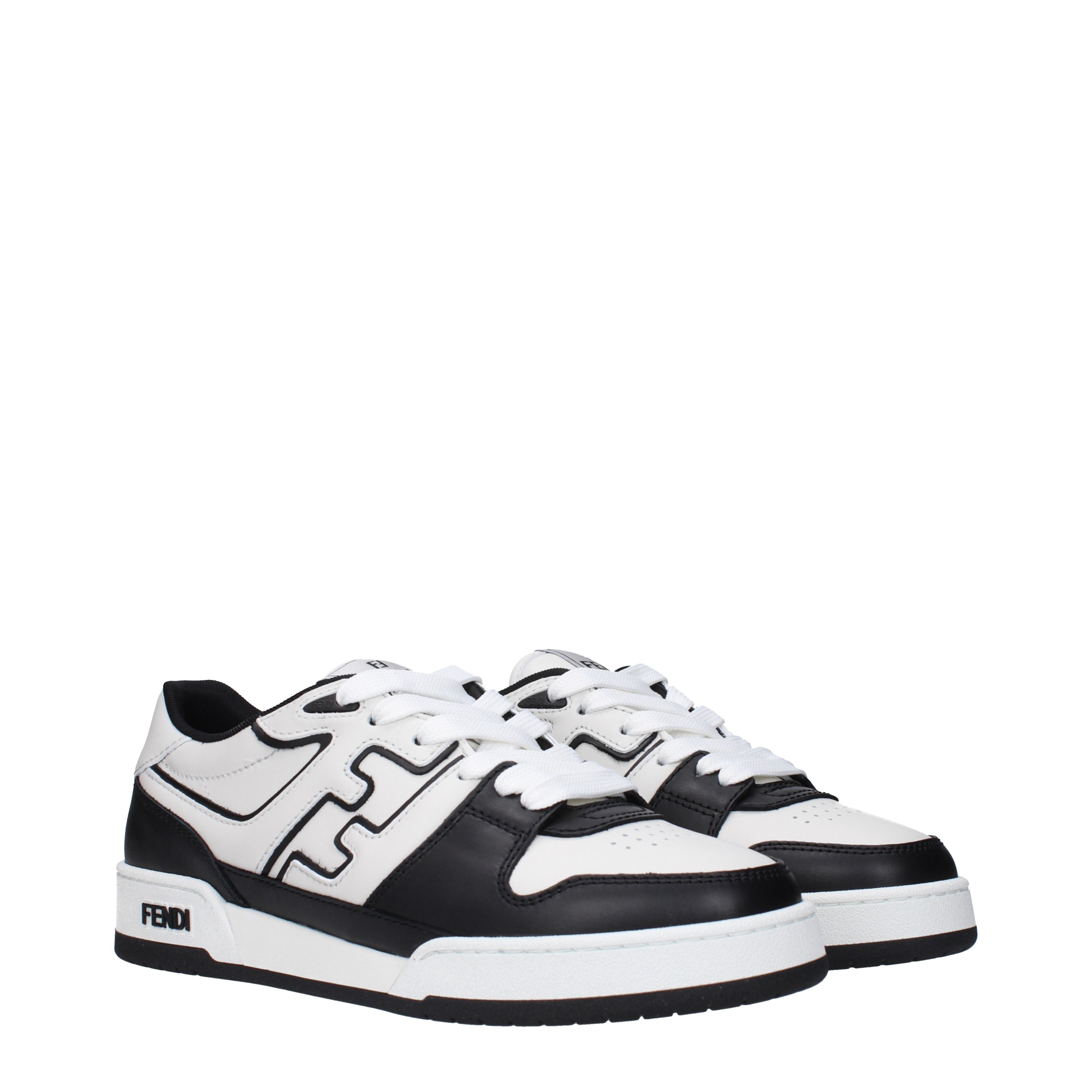 Fendi Sneakers Men Leather White/Black | B-Exit – B-Exit top shop