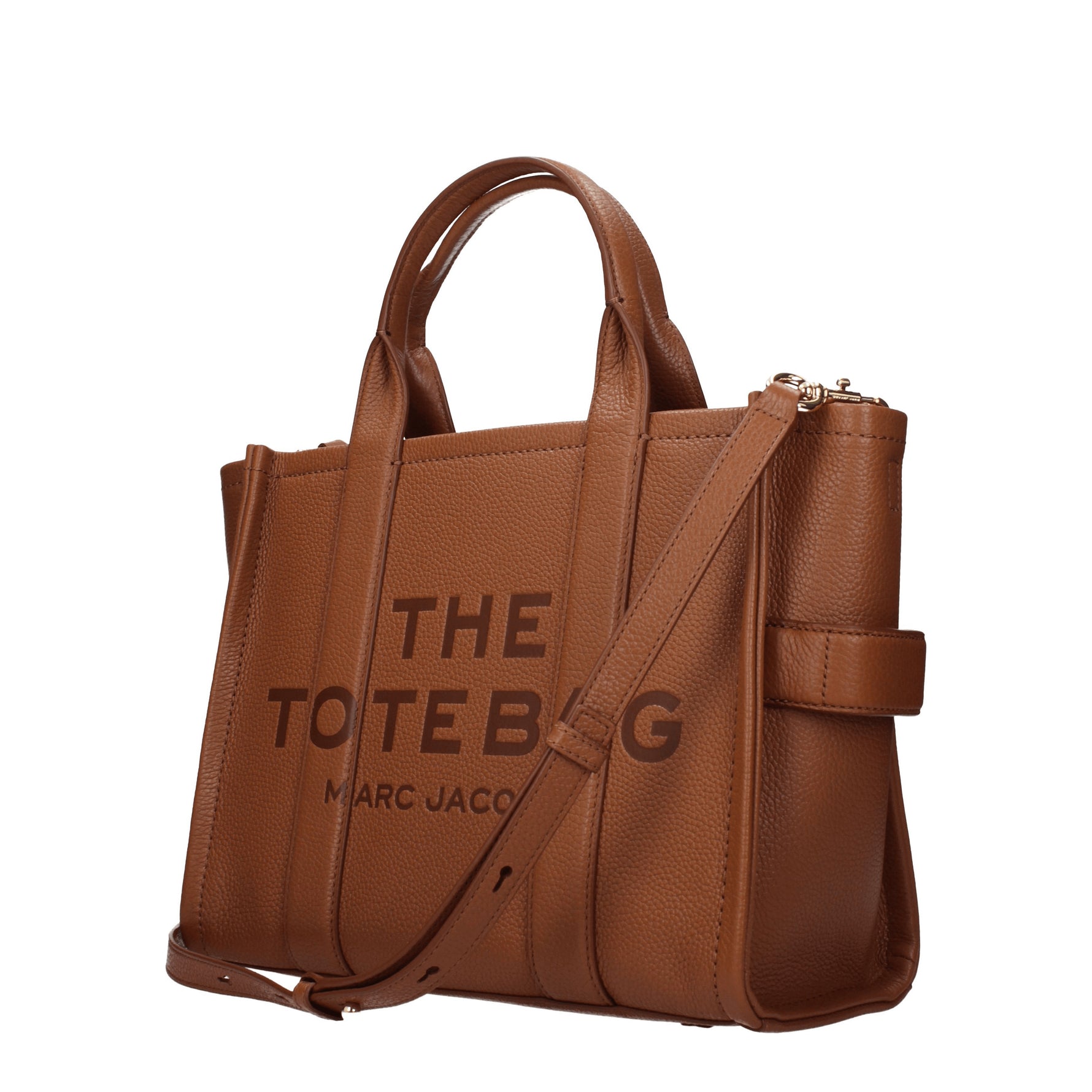 Marc Jacobs Borse a Mano Donna Pelle Marrone Olio di Argan