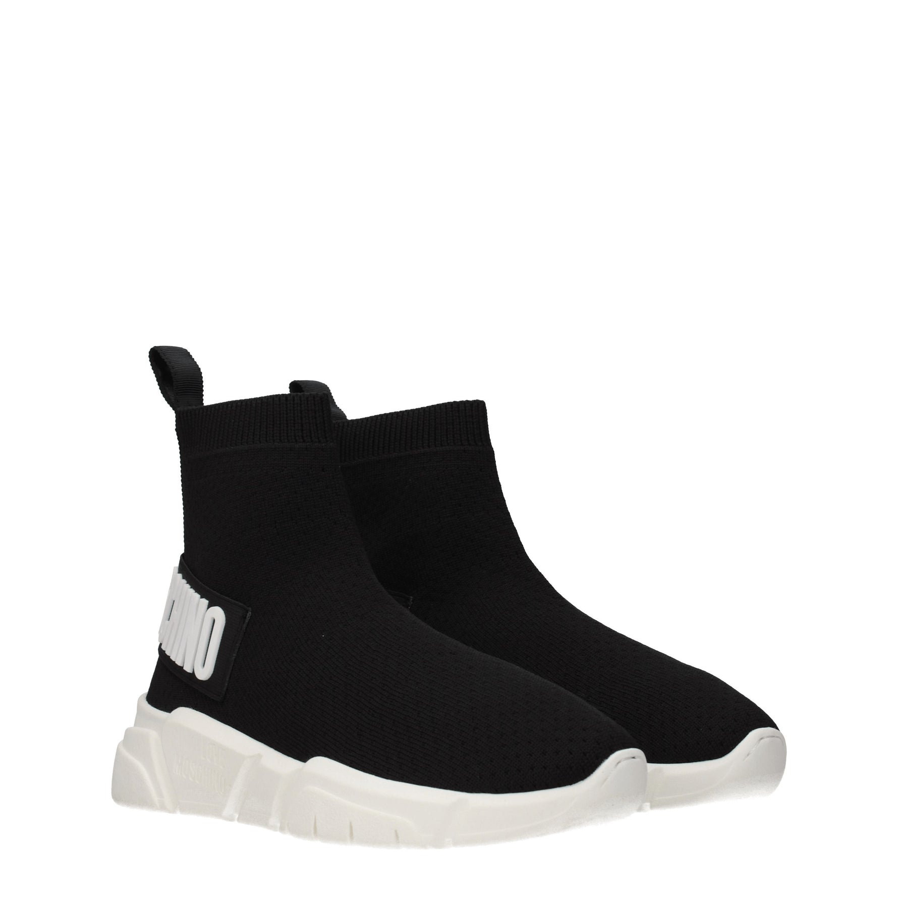 Love Moschino Sneakers Donna Tessuto Nero