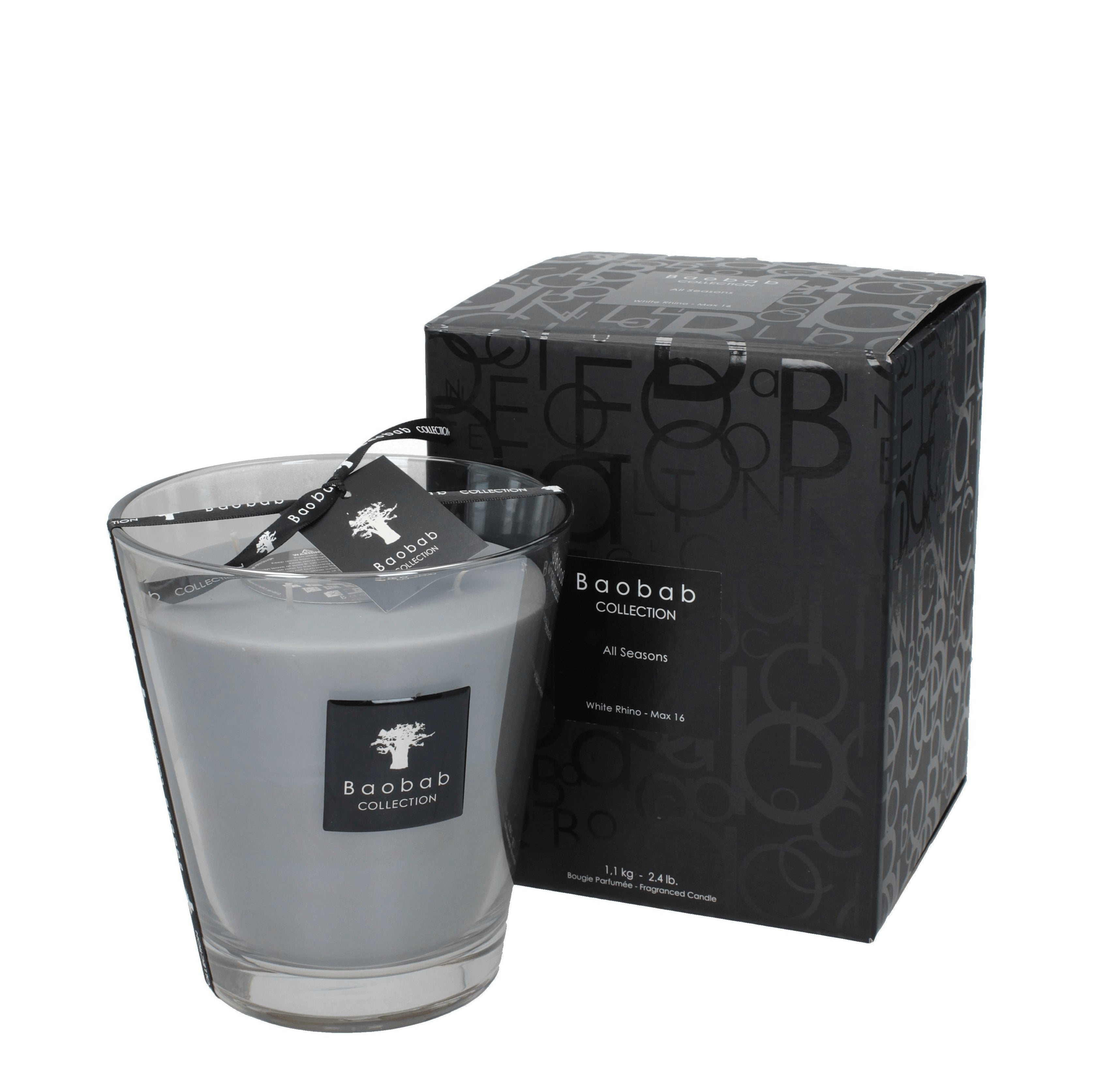 Baobab Collection White rhino キャンドル SCENTED CANDLE ALL SEASONS WHITE RHINO - BAOBAB COLLECTION