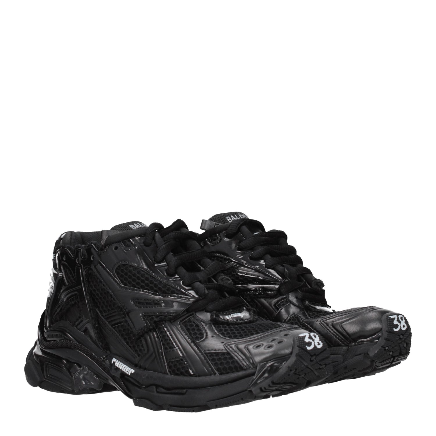 Balenciaga Sneakers runner Donna Tessuto Nero