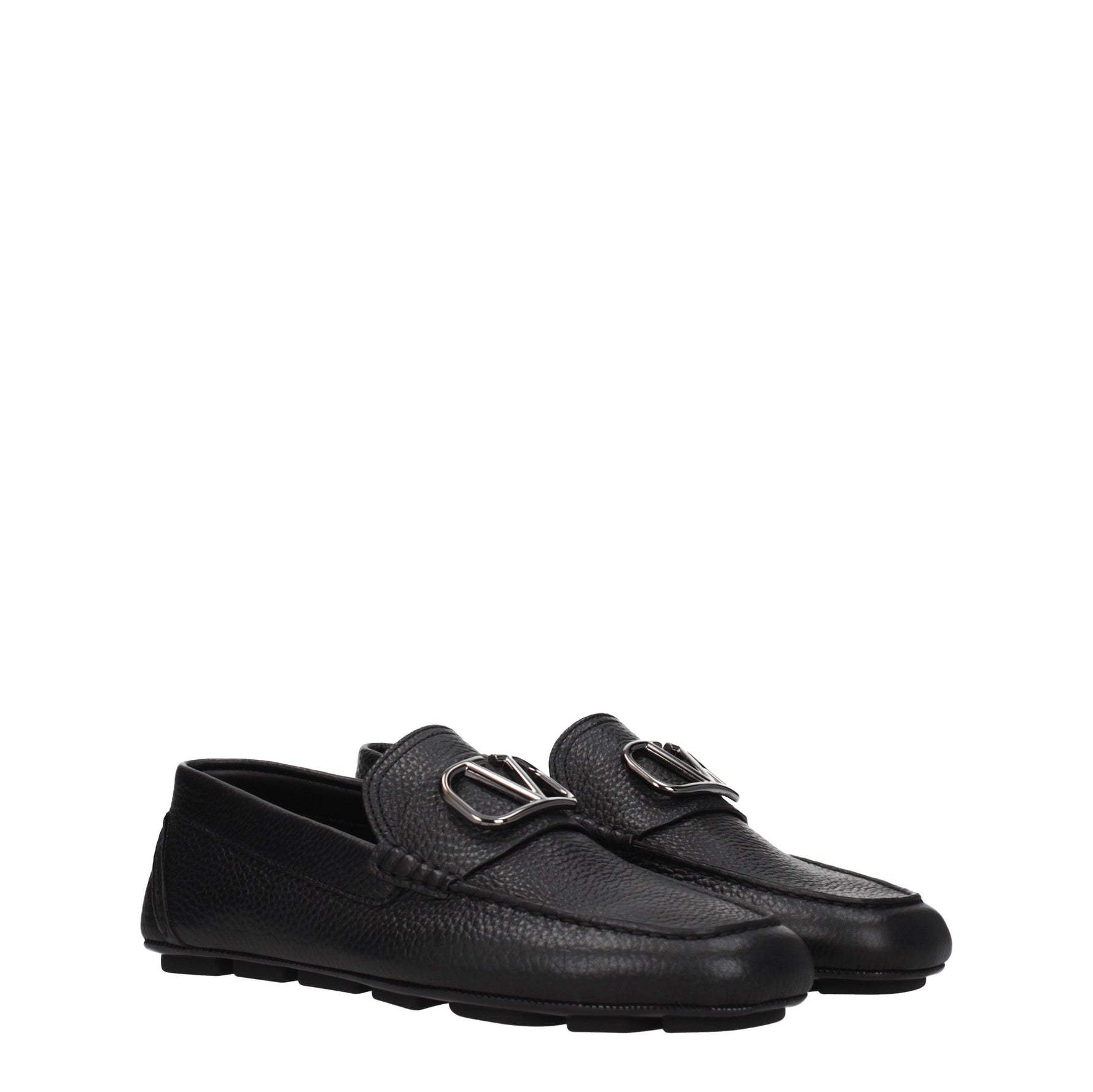 Valentino Garavani Loafers Men Leather Black - Main Image