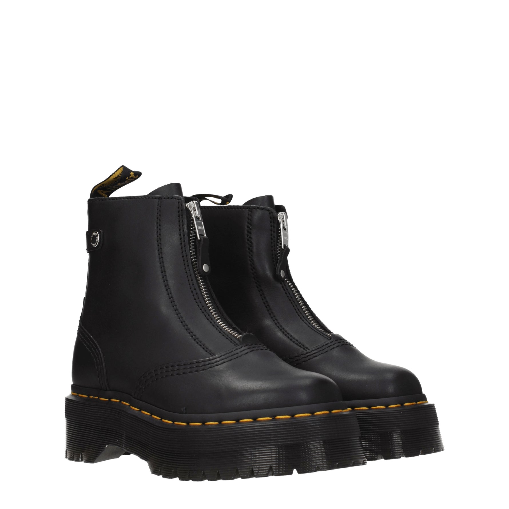 Martens Ankle Boots Women Leather Black B-Exit – B-Exit top