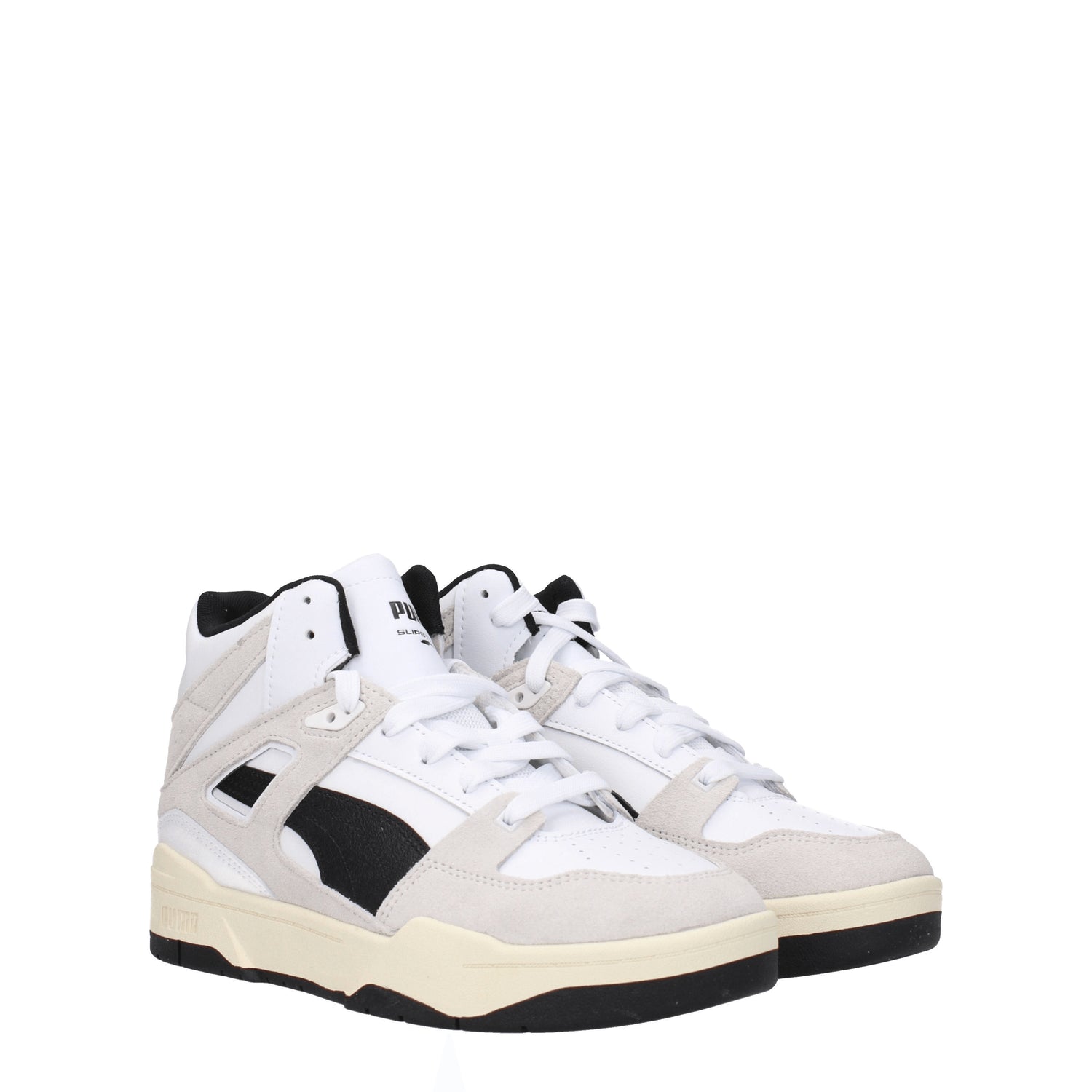 Puma Sneakers Uomo Pelle Bianco Nero