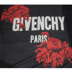 Givenchy Foulard Uomo Seta Nero Rosso
