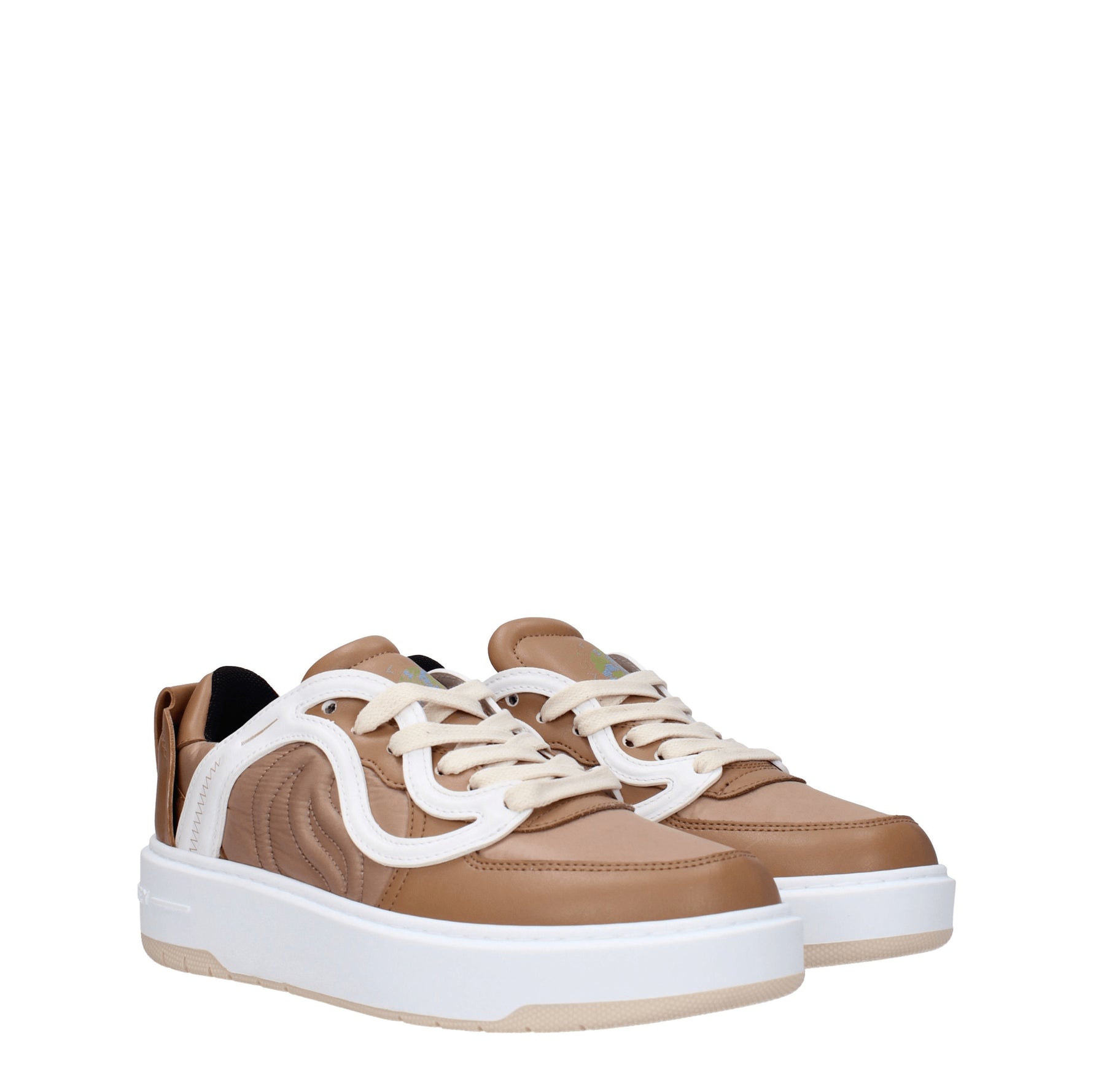 Stella McCartney Sneakers Donna Tessuto Marrone