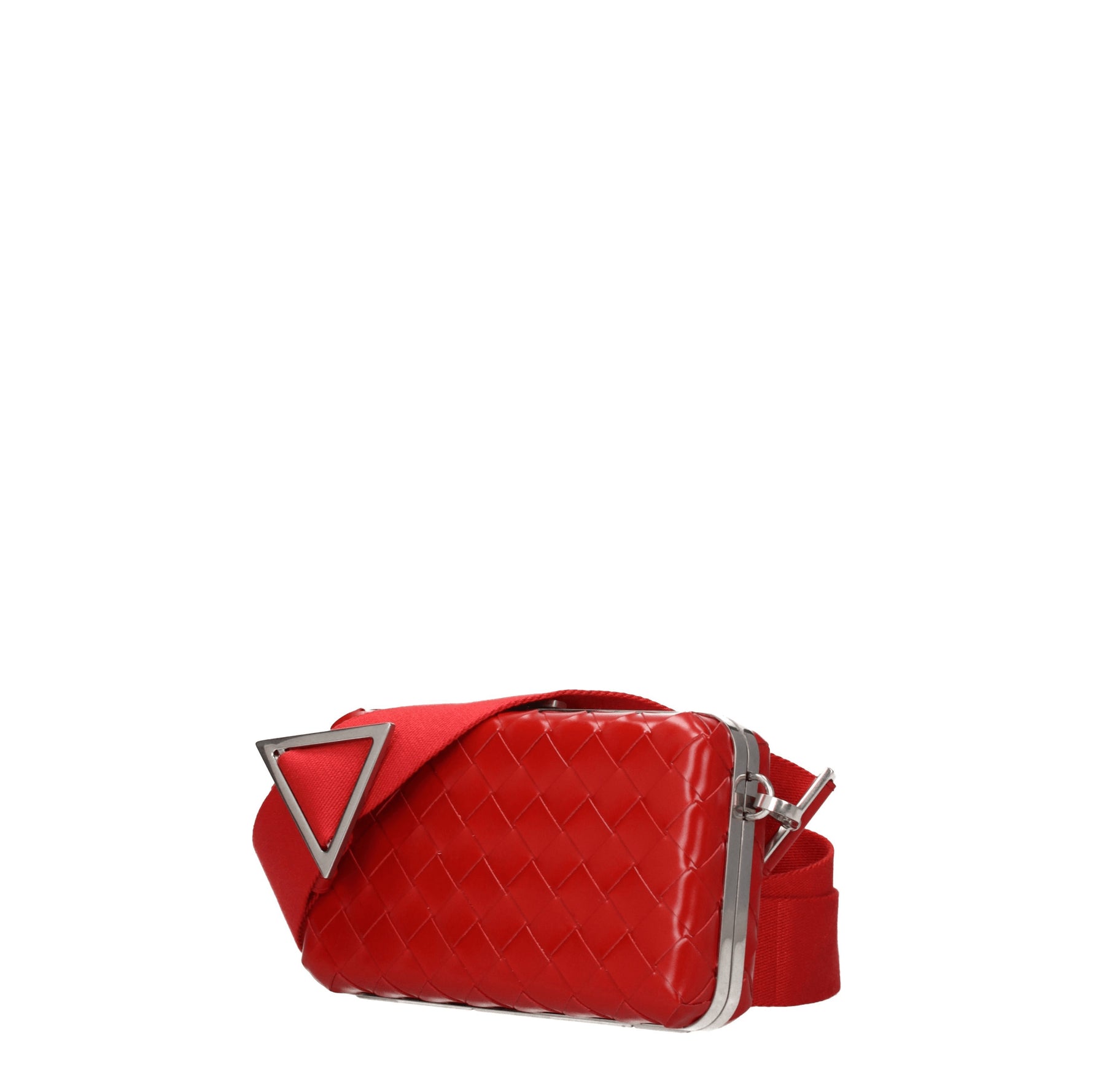 Bottega Veneta Pochette Donna Pelle Rosso Rossetto