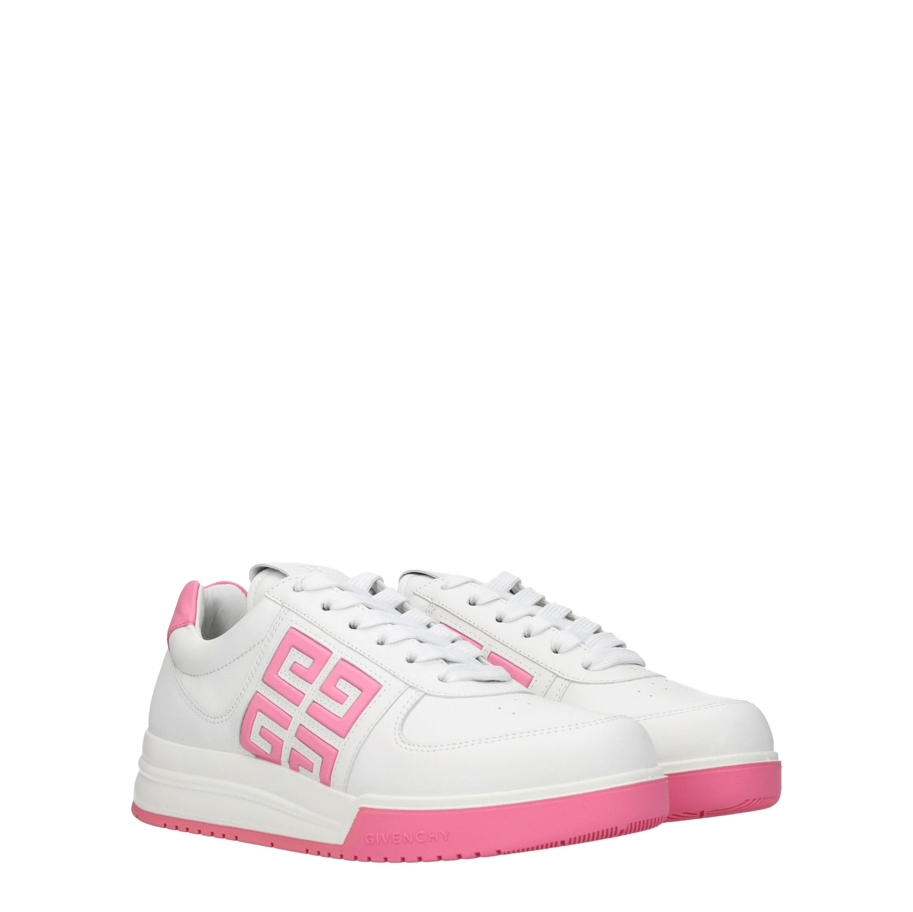 Givenchy Sneakers g4 Donna Pelle Bianco Rose Pink