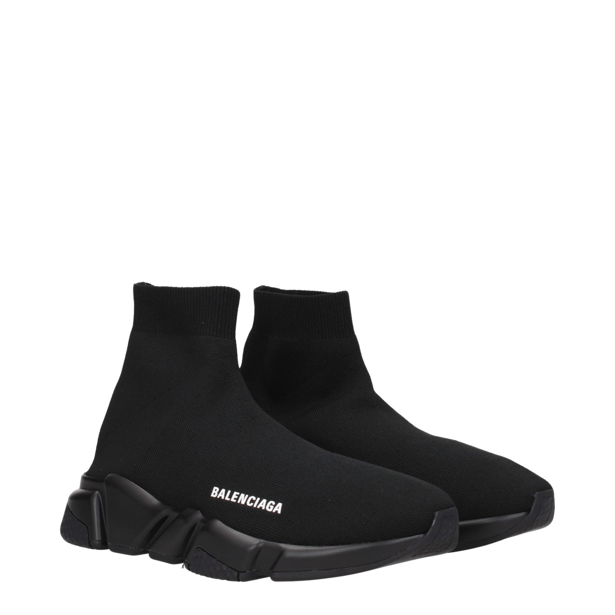 Balenciaga Sneakers speed Uomo Tessuto Nero Nero