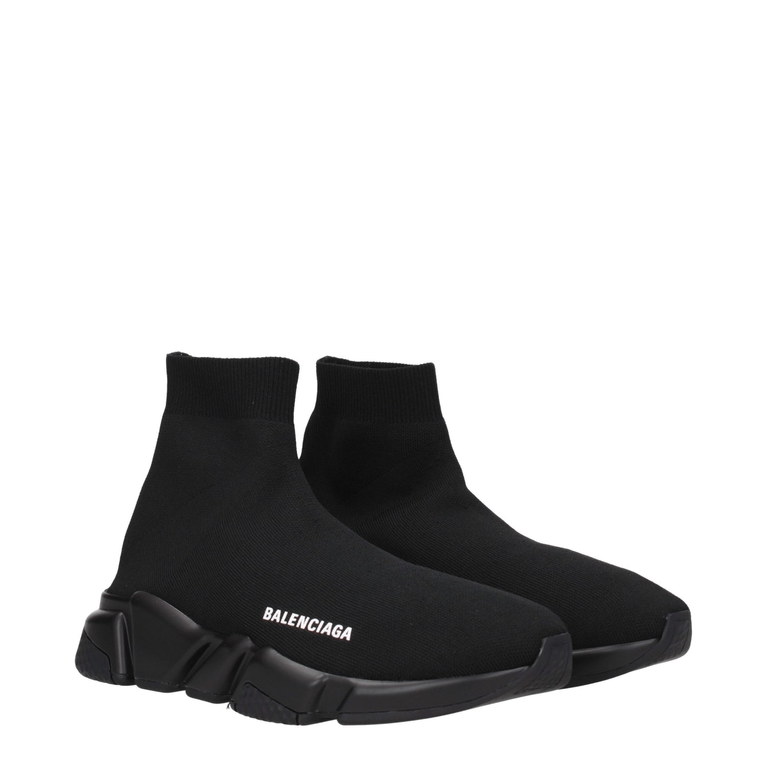 Balenciaga Sneakers speed Uomo Tessuto Nero Nero