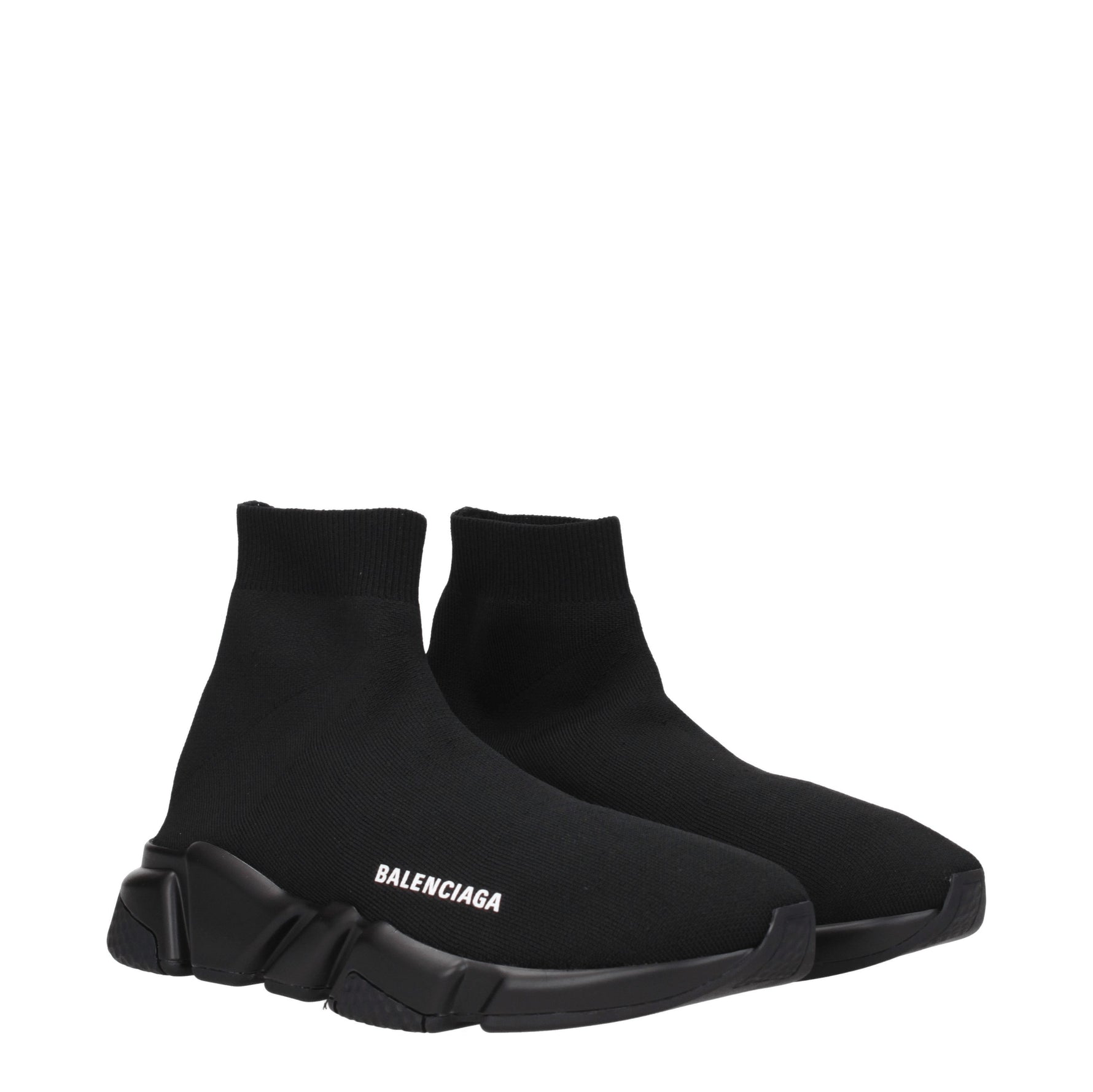 Balenciaga Sneakers speed Uomo Tessuto Nero Nero