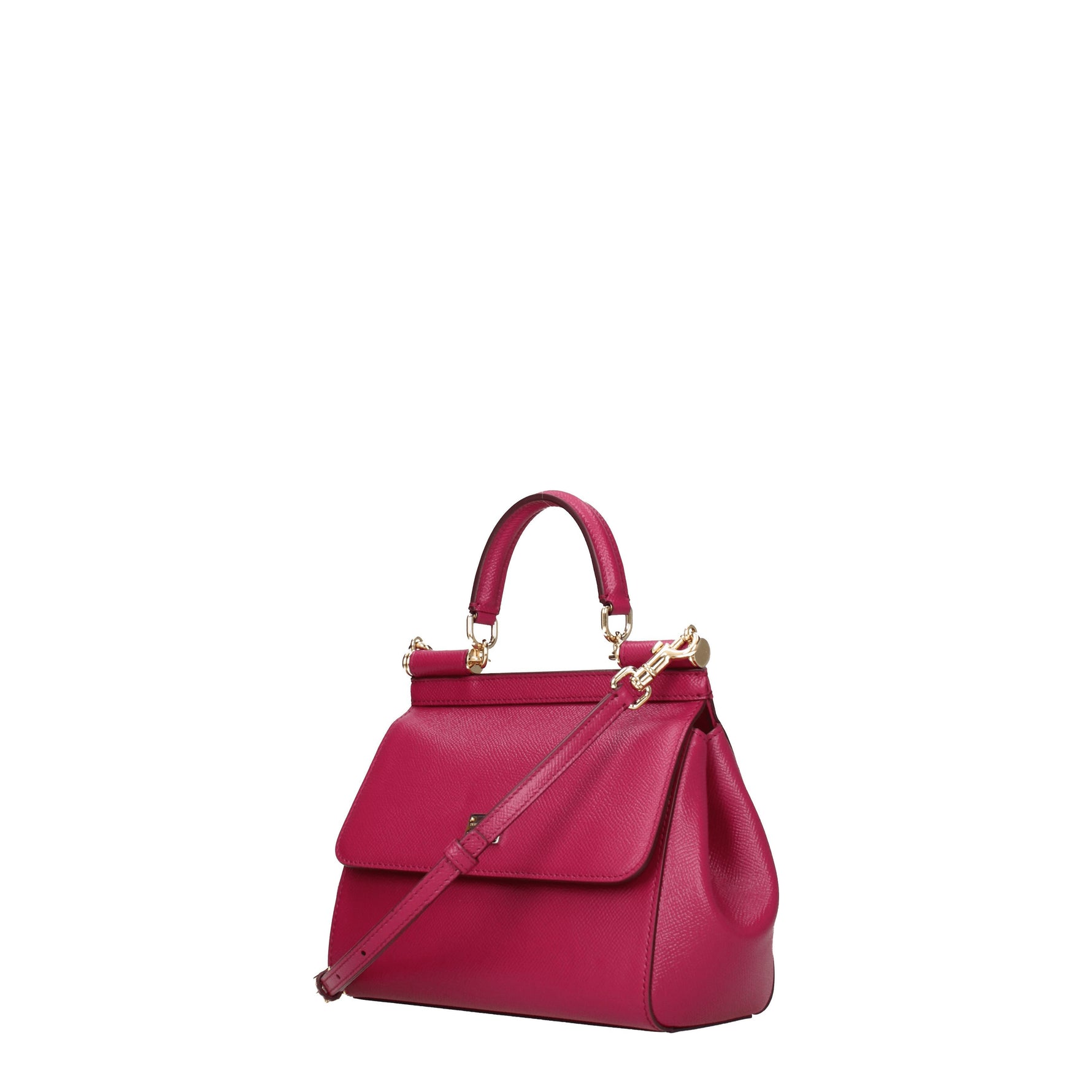Dolce&Gabbana ハンドバッグ 女性 皮革 バイオレット/シクラメン | B 