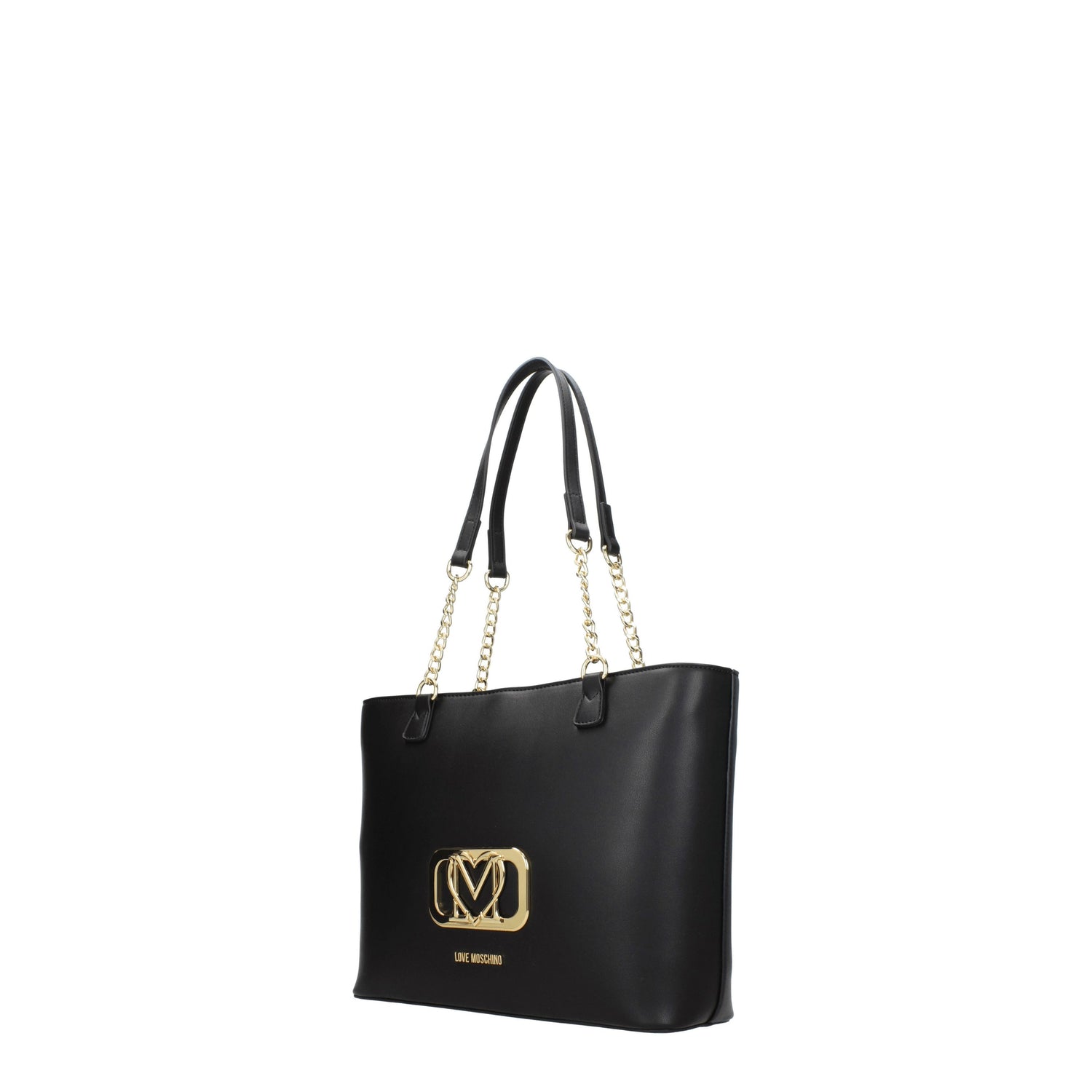 Love Moschino Borse a Spalla Donna Poliuretano Nero