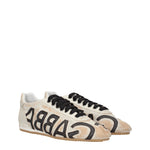 Dolce&Gabbana Sneakers Uomo Pelle Beige