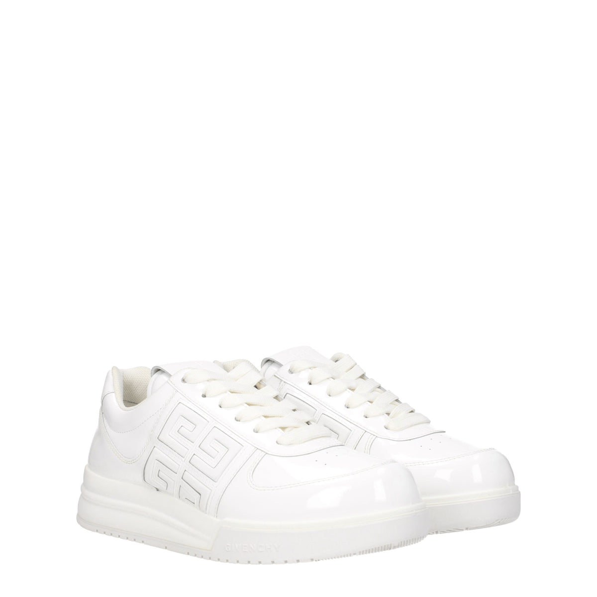 Givenchy Sneakers 4g Donna Vernice Bianco