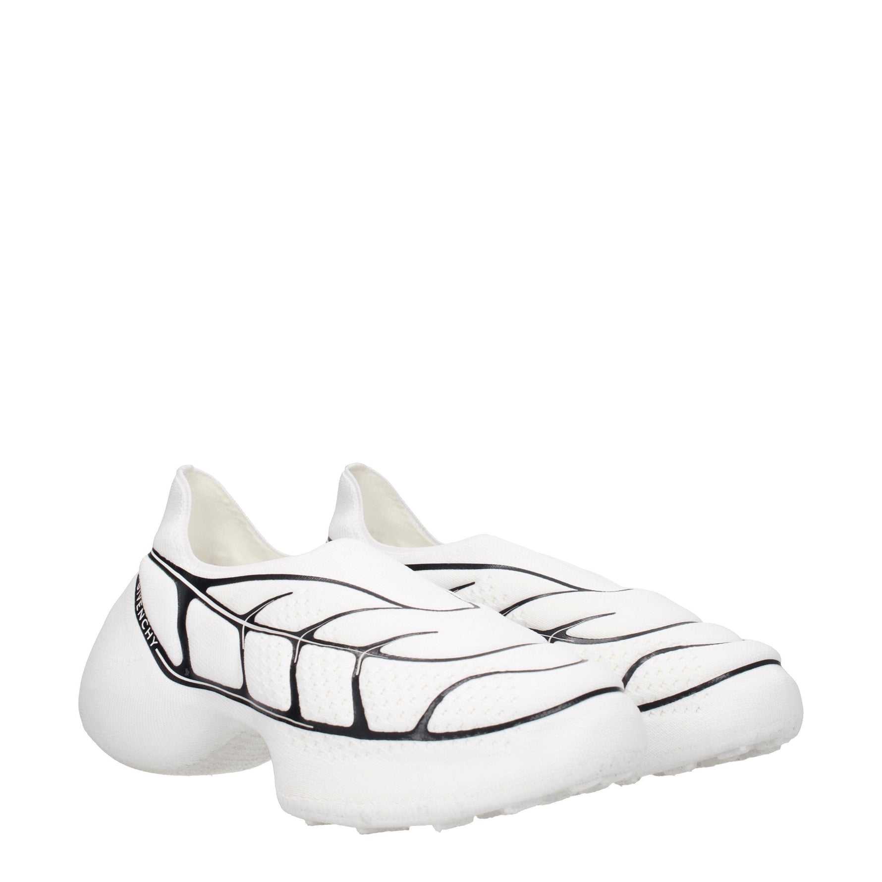 Givenchy Sneakers Uomo Tessuto Bianco