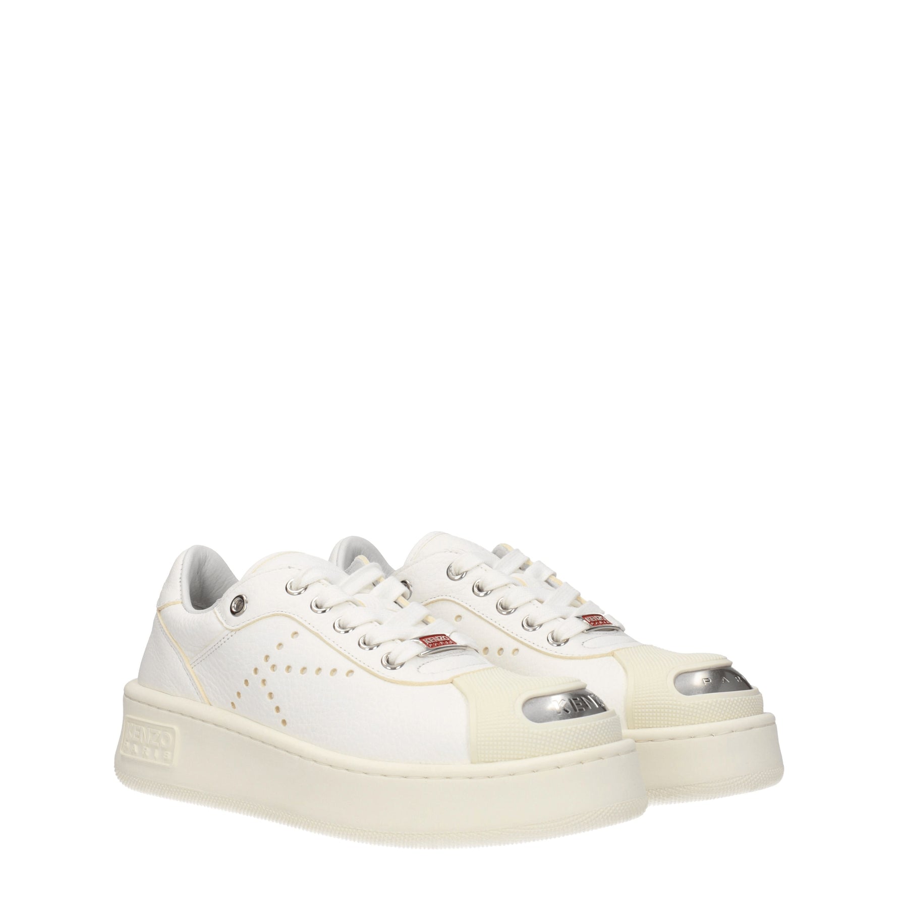 Kenzo Sneakers Donna Pelle Bianco