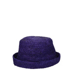 Jacquemus Cappelli Uomo Rafia Viola Porpora