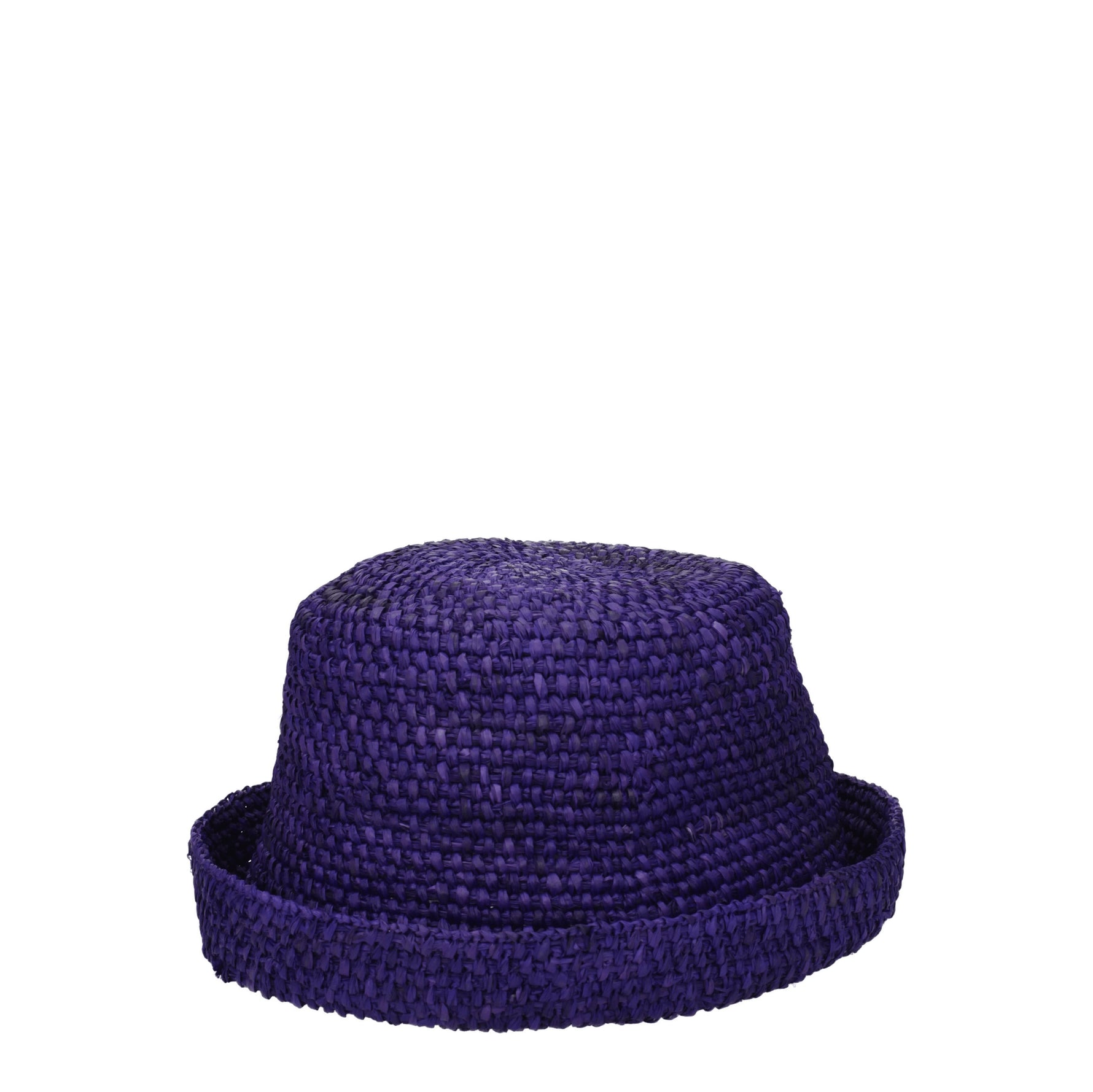 Jacquemus Cappelli Uomo Rafia Viola Porpora