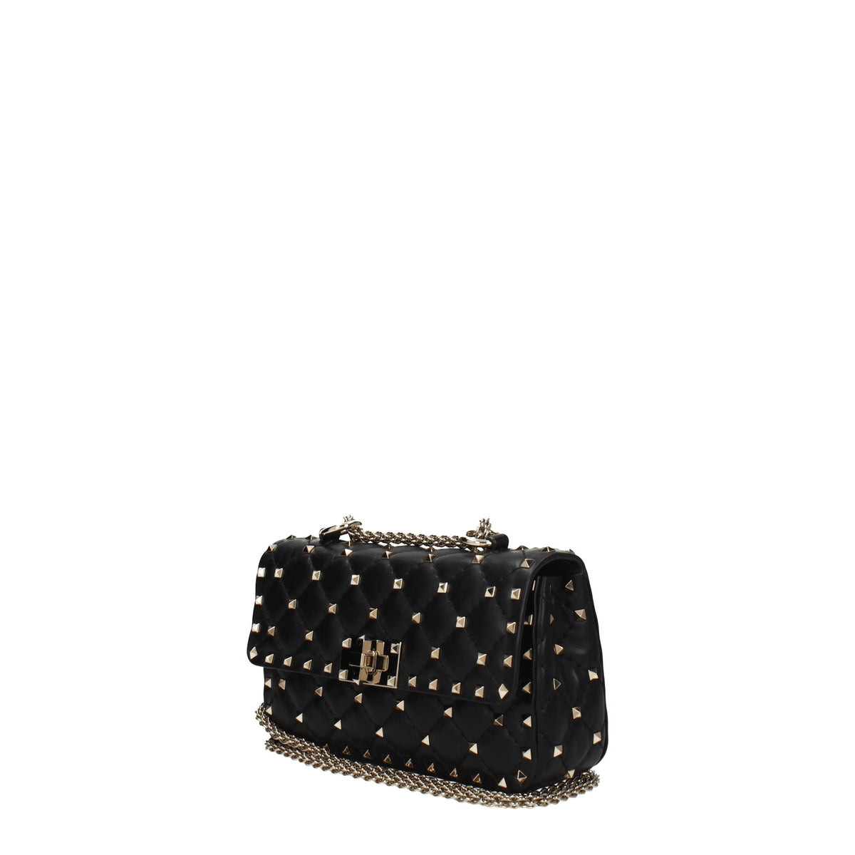 Valentino Garavani Borse a Mano rockstud spike Donna Pelle Nero