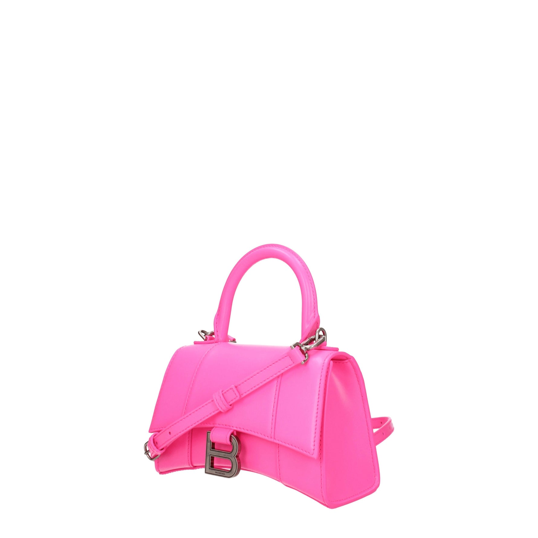 Balenciaga Borse a Mano Donna Pelle Rosa Rosa Fluo
