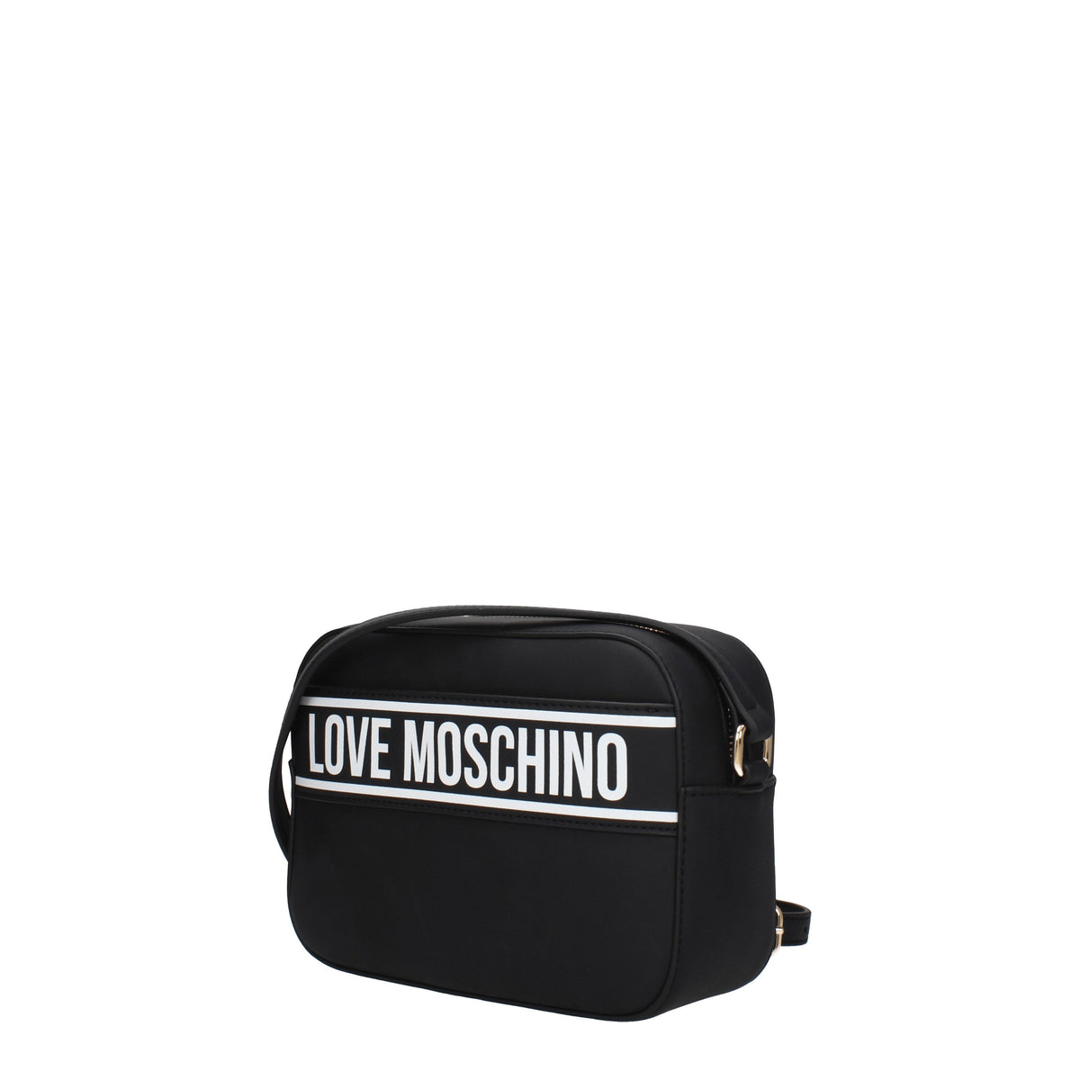 Love Moschino Borse a Tracolla Donna Poliuretano Nero