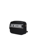 Love Moschino Borse a Tracolla Donna Poliuretano Nero