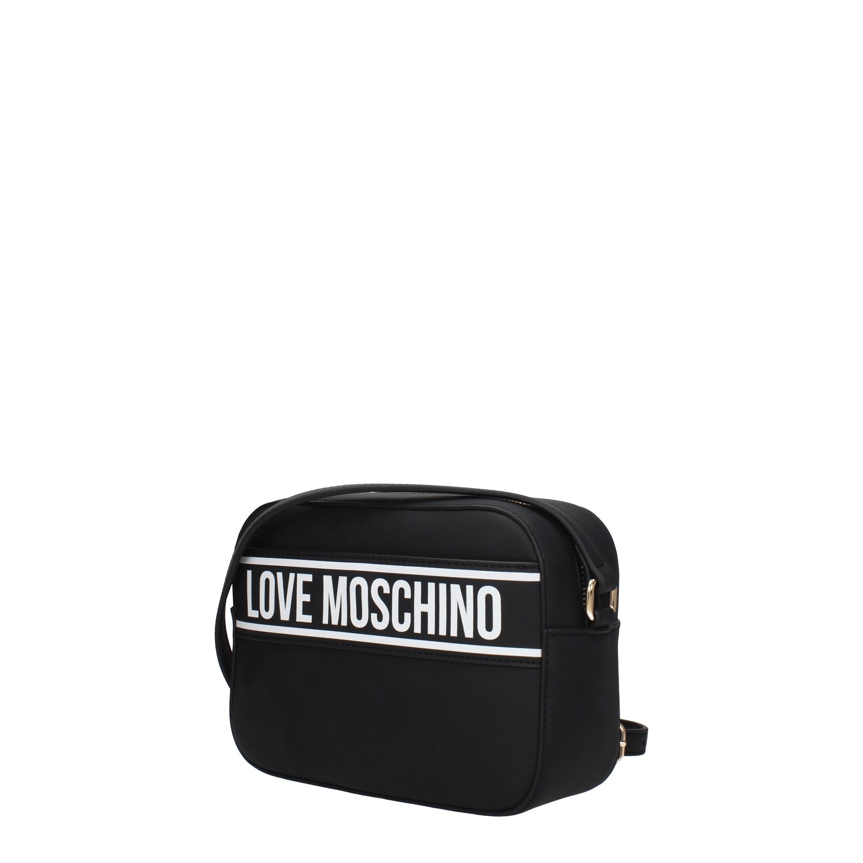 Love Moschino Borse a Tracolla Donna Poliuretano Nero
