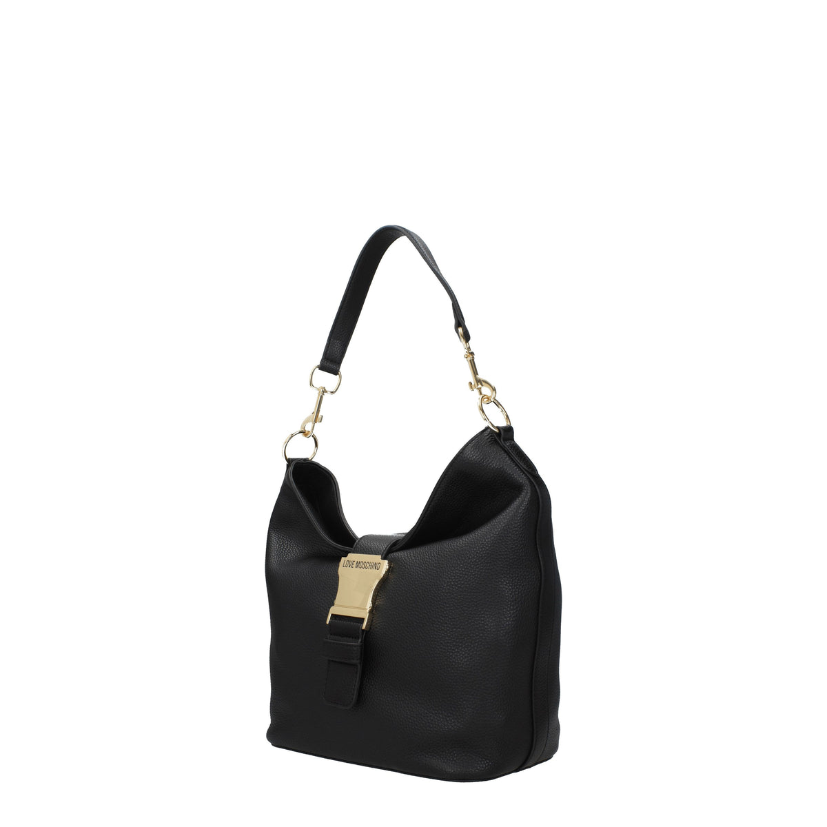 Love Moschino Borse a Mano Donna Poliuretano Nero