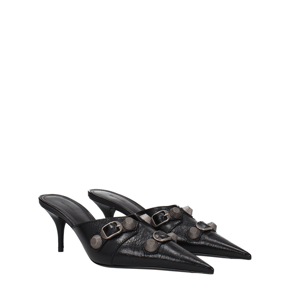 Balenciaga Sandali Donna Pelle Nero