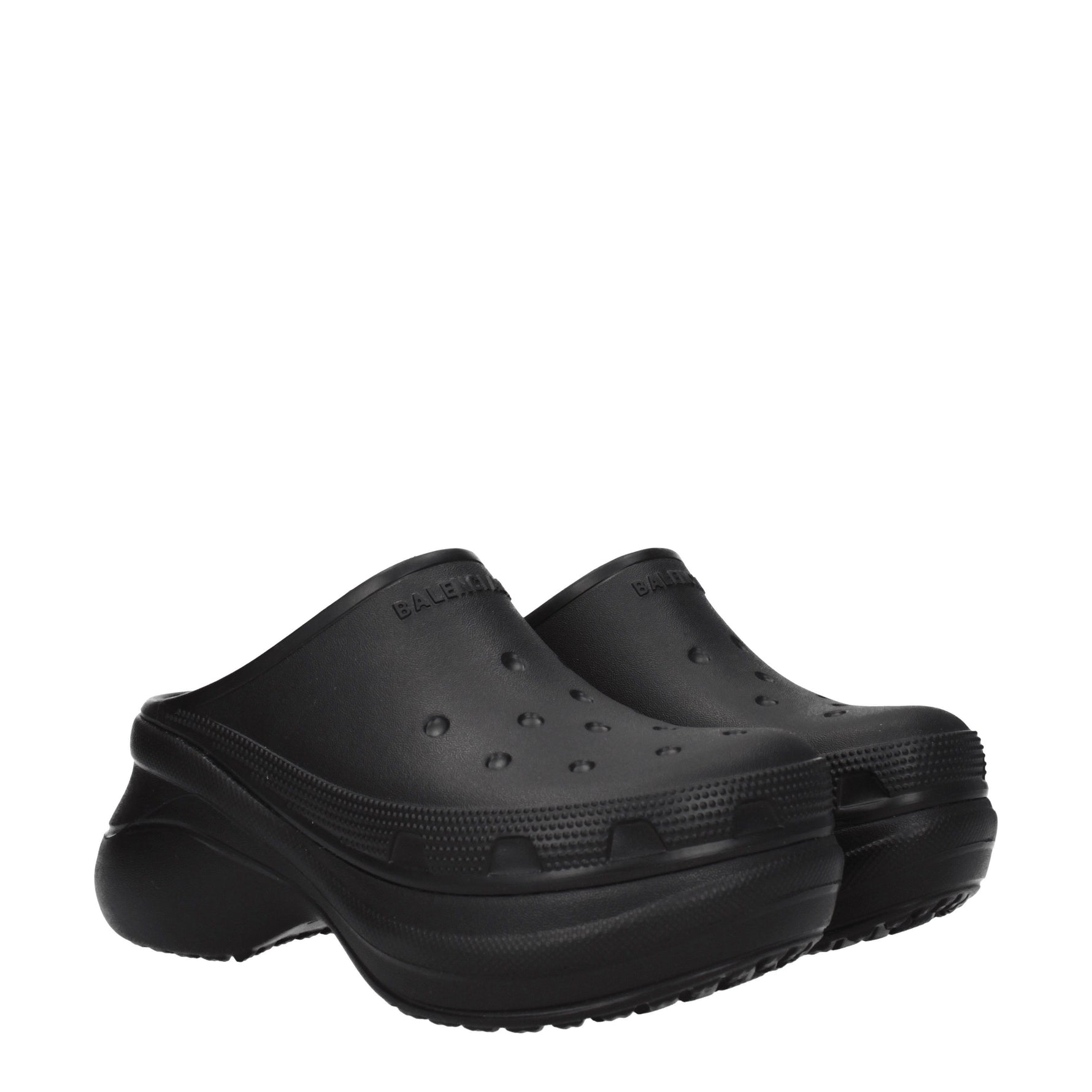 Balenciaga Ciabatte e Zoccoli crocs Donna Gomma Nero