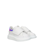 Alexander McQueen Idee Regalo sneakers kids Donna Pelle Bianco Multicolore