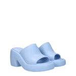 Salvatore Ferragamo Sandali deva Donna Gomma Celeste Cielo