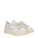 Salvatore Ferragamo Sneakers cassina Donna Pelle Beige Mascarpone