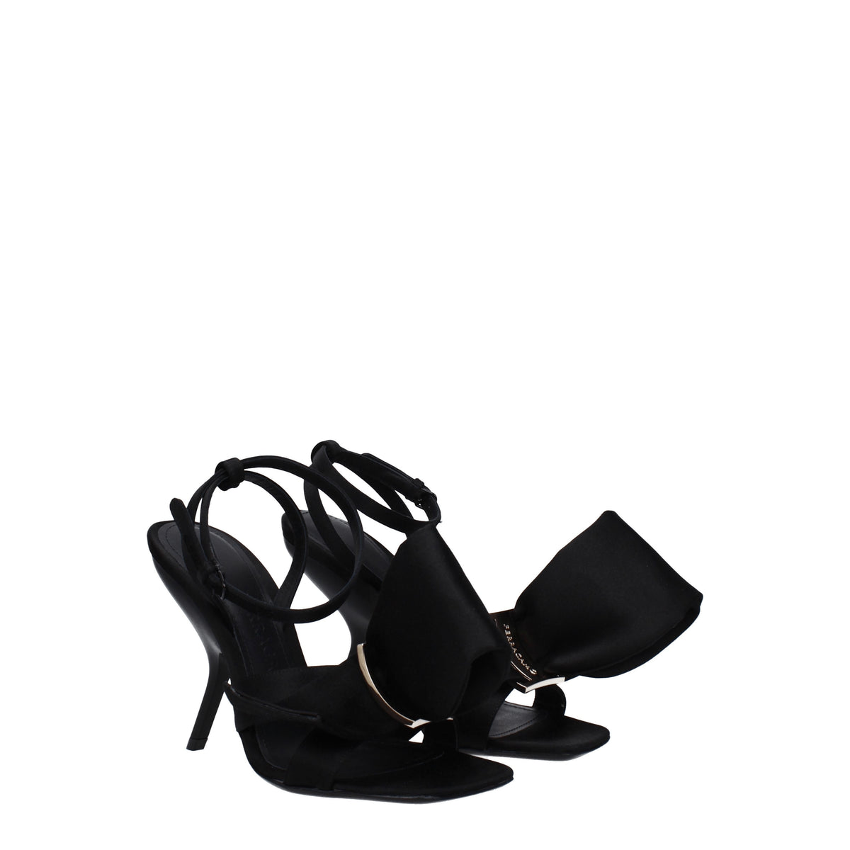 Salvatore Ferragamo Sandali helena Donna Raso Nero