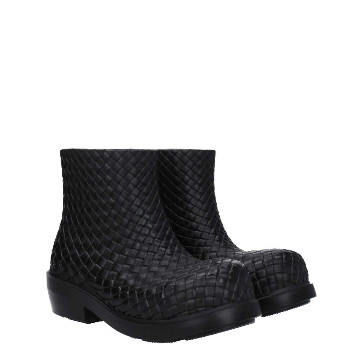 Bottega Veneta Stivaletti fireman Uomo Gomma Nero